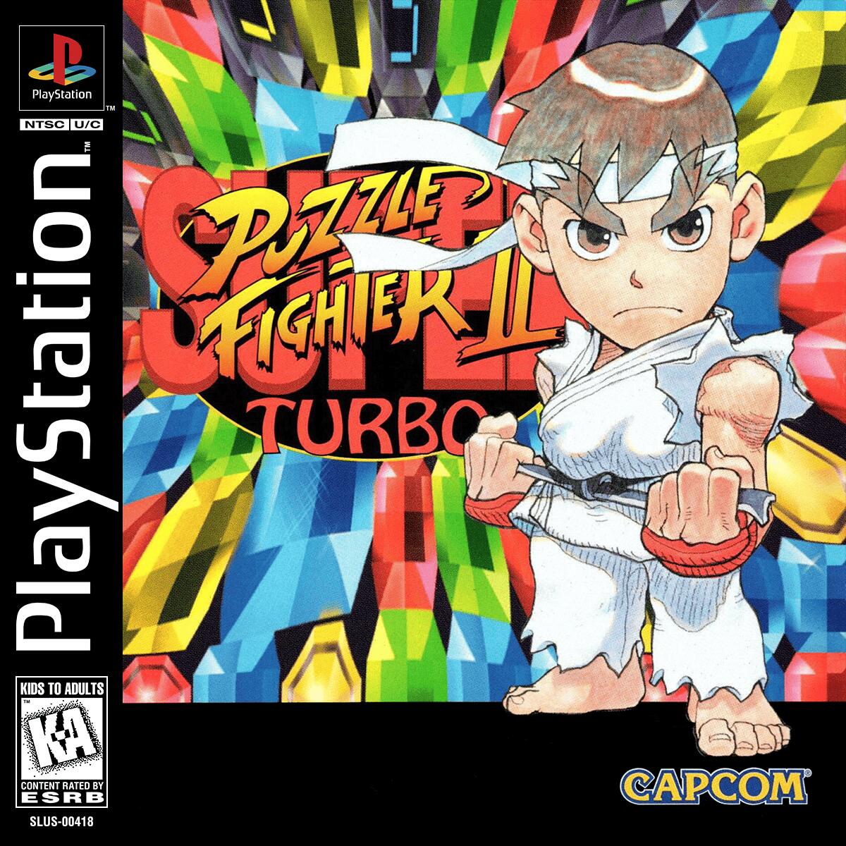 Super Puzzle Fighter II Turbo - PlayStation