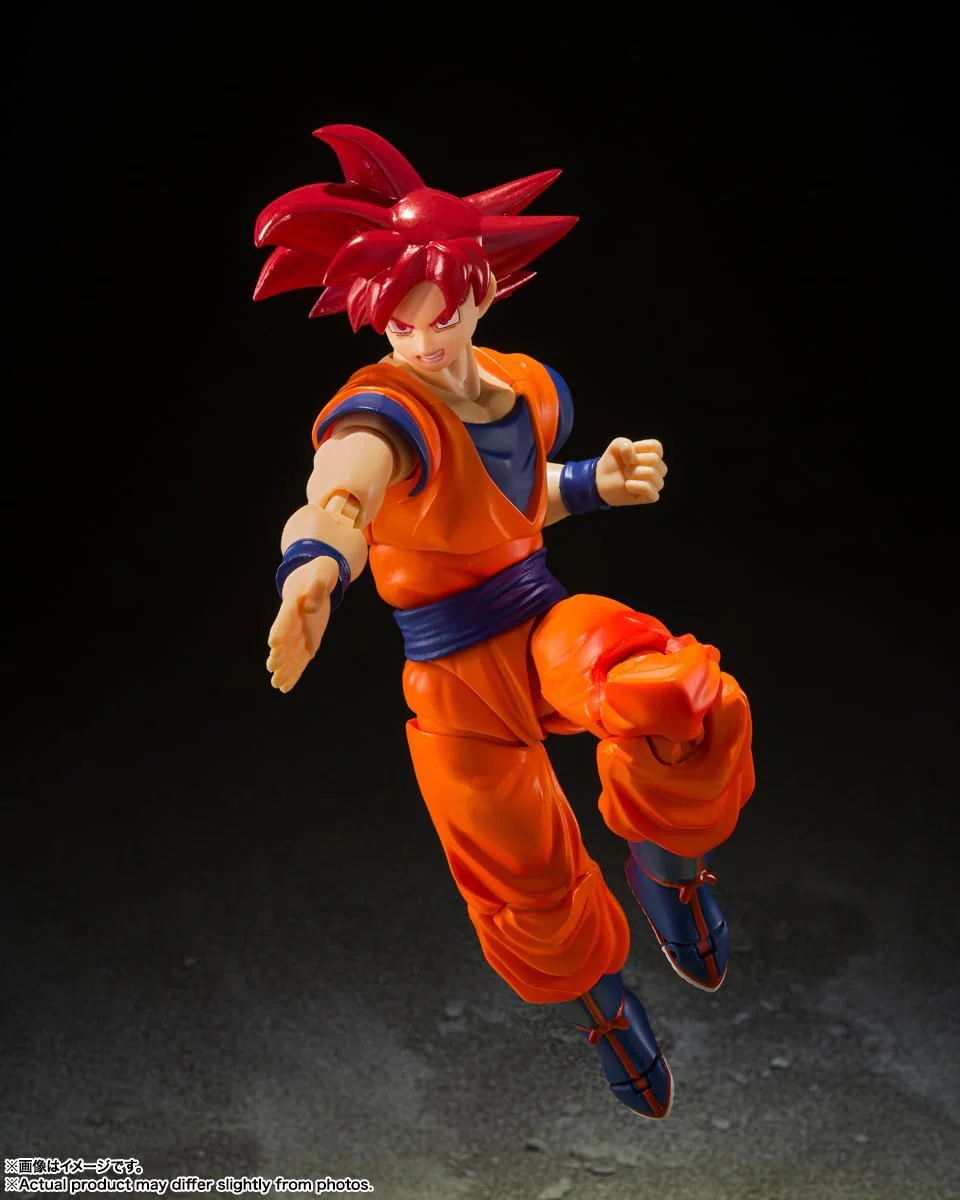 S.H.Figuarts Dragon Ball Super Super Saiyan God Son Goku Action Figure