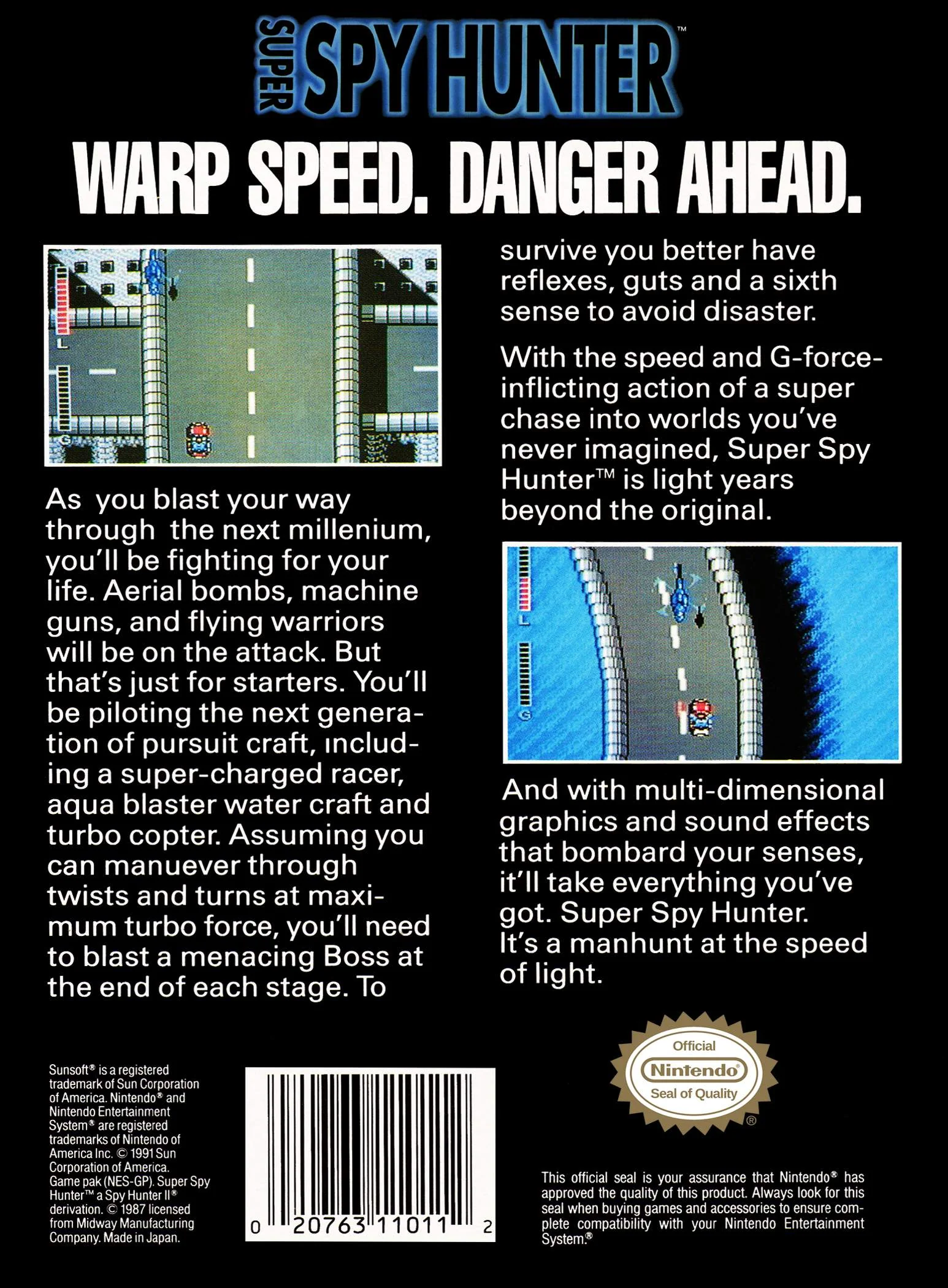 Super Spy Hunter - NES - Image 2