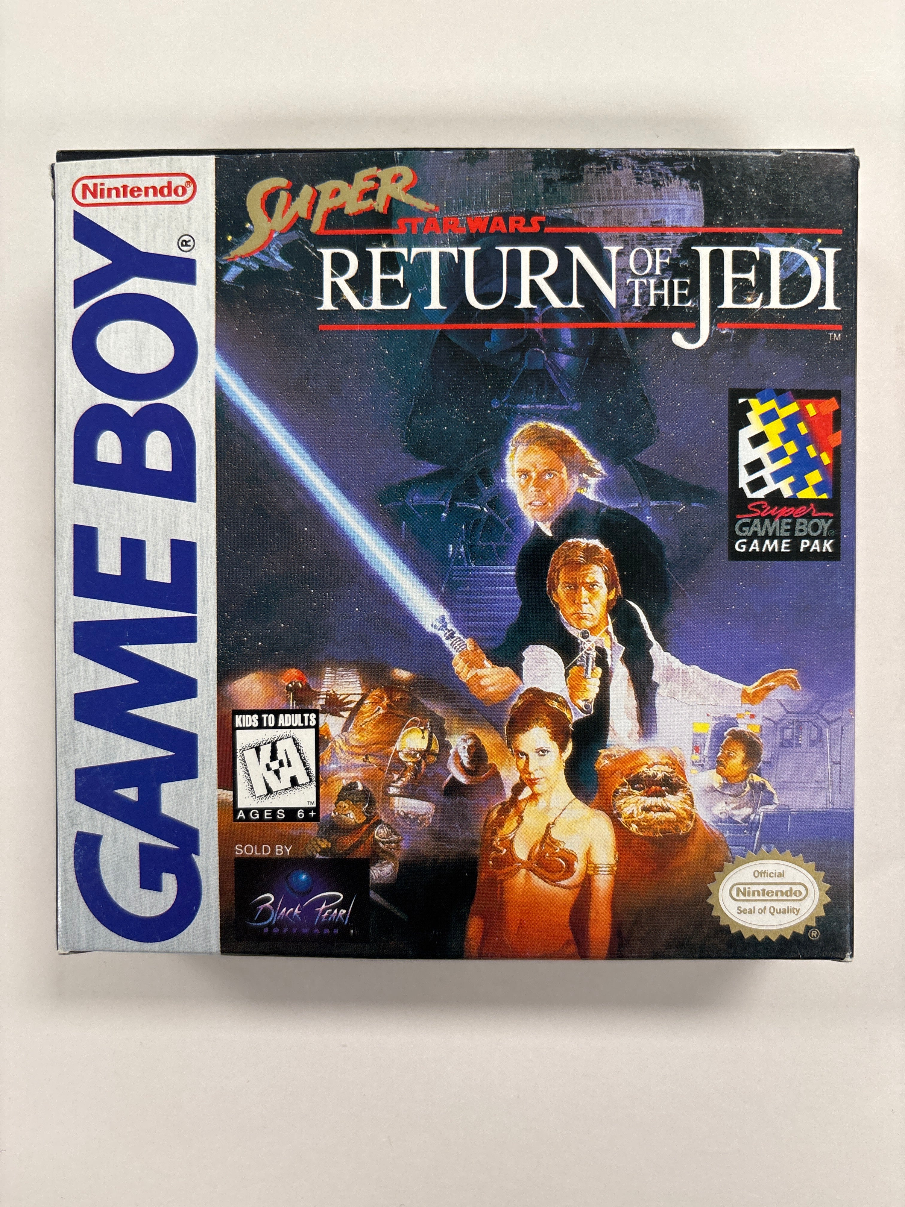 Super Star Wars: Return of the Jedi - Game Boy Box & Inserts Only No Game or Manual - Image 2