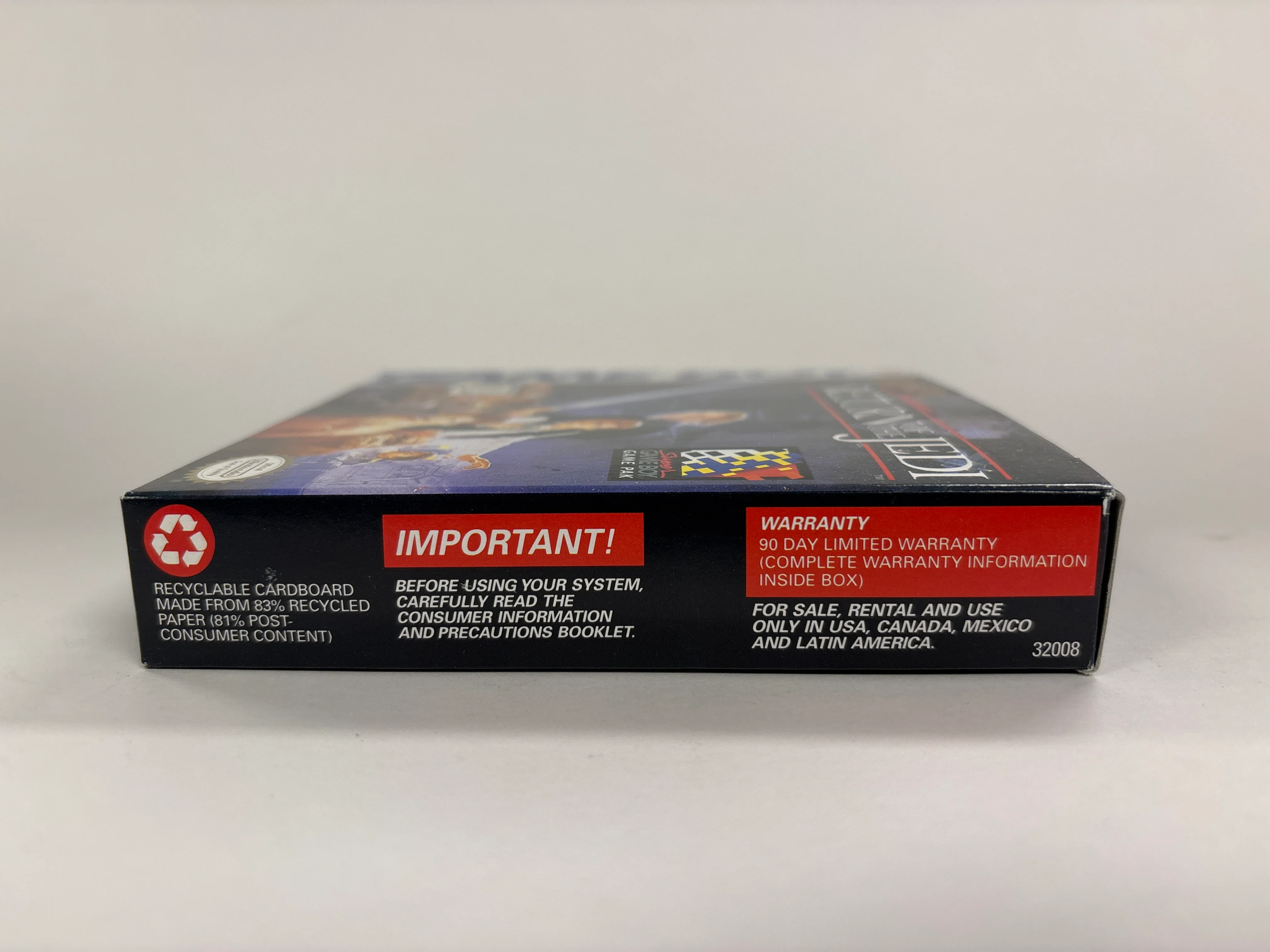 Super Star Wars: Return of the Jedi - Game Boy Box & Inserts Only No Game or Manual - Image 6