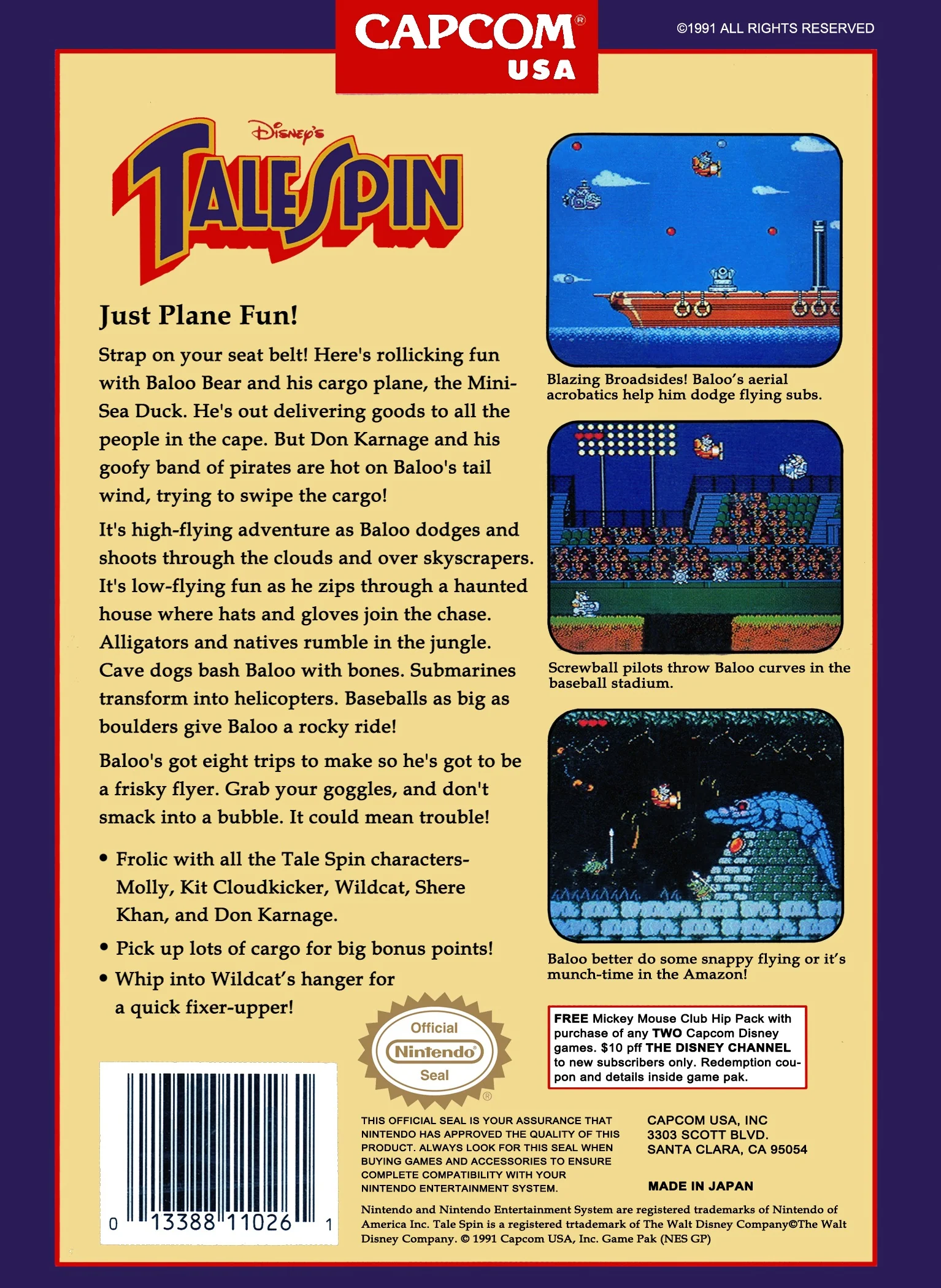 Tale Spin - NES - Image 2
