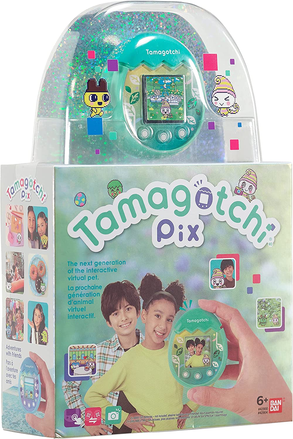 Tamagotchi Pix - Nature (Green) Digital Pet - Image 5