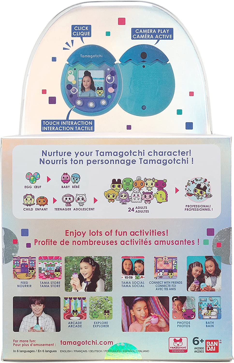 Tamagotchi Pix - Ocean (Blue) Digital Pet - Image 4