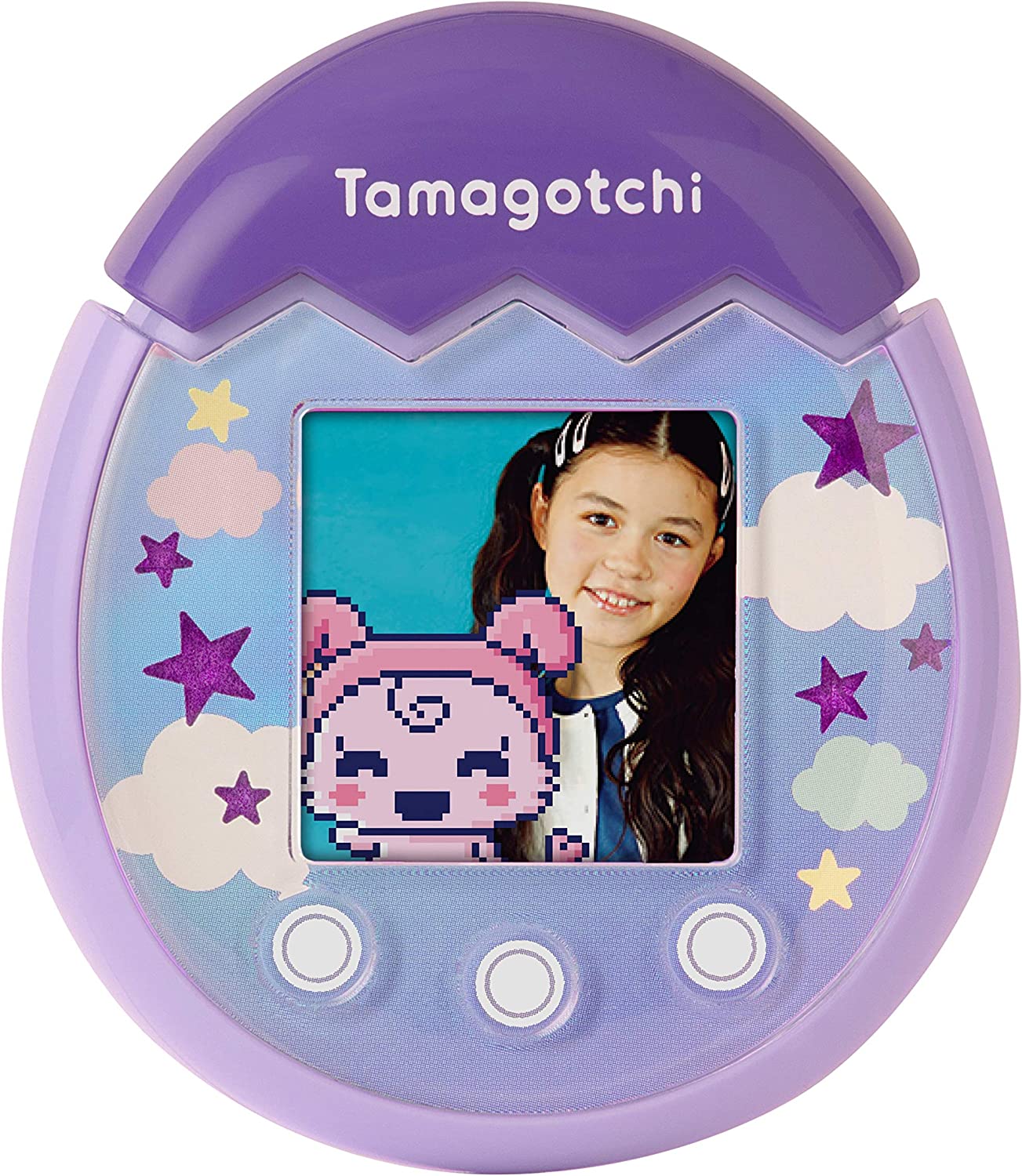 Tamagotchi Pix - Sky (Purple) Digital Pet