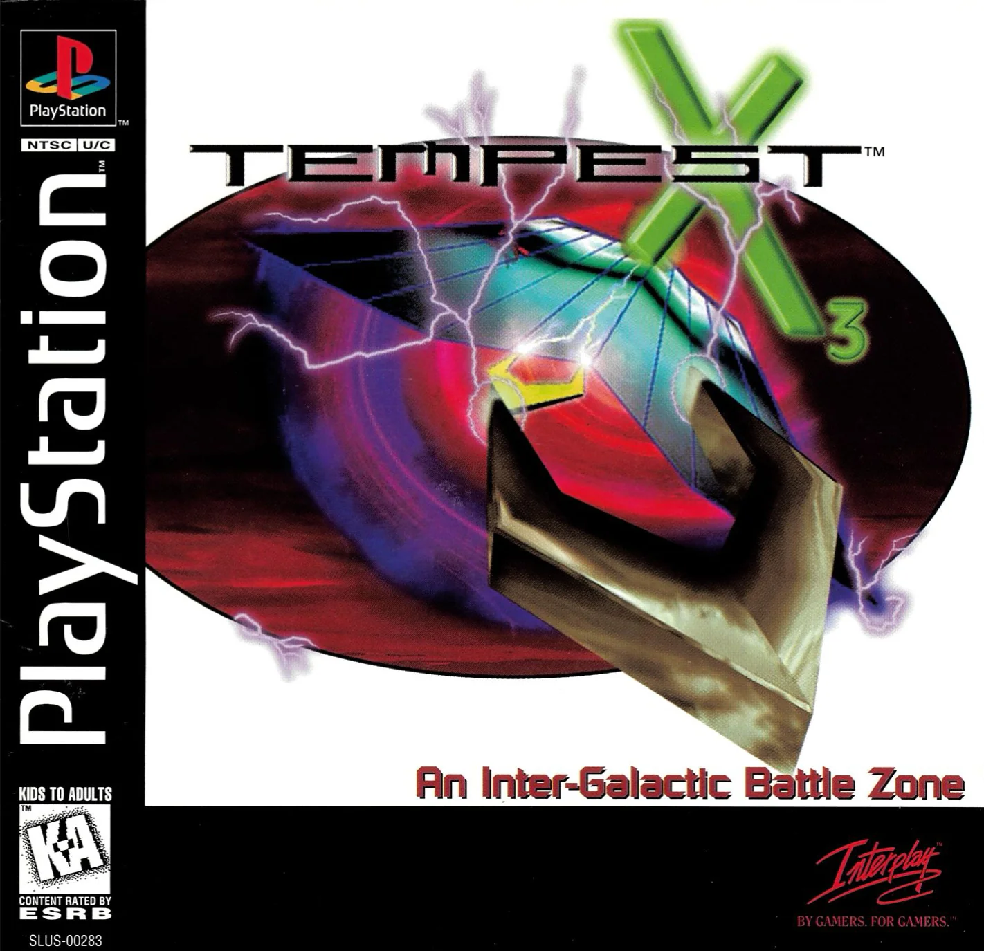 Tempest X3 An Inter-Galactic Battle Zone - PlayStation