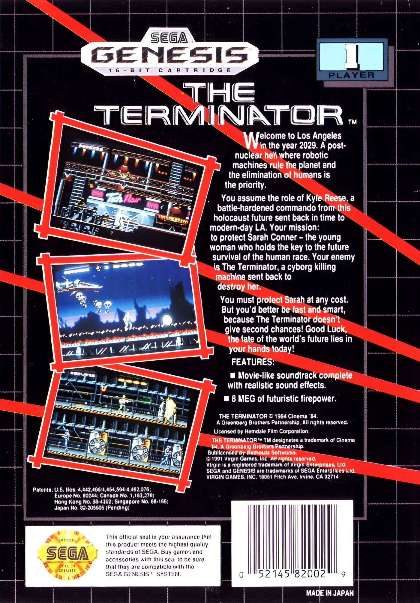 Terminator - Sega Genesis - Image 2