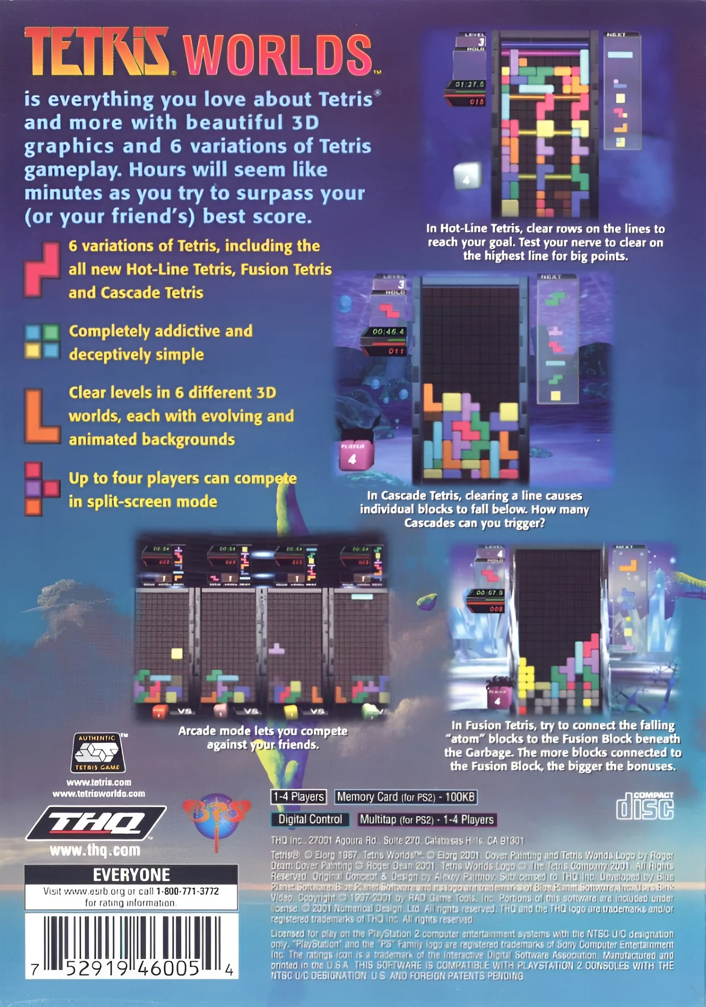 Tetris Worlds - PlayStation 2 - Image 2