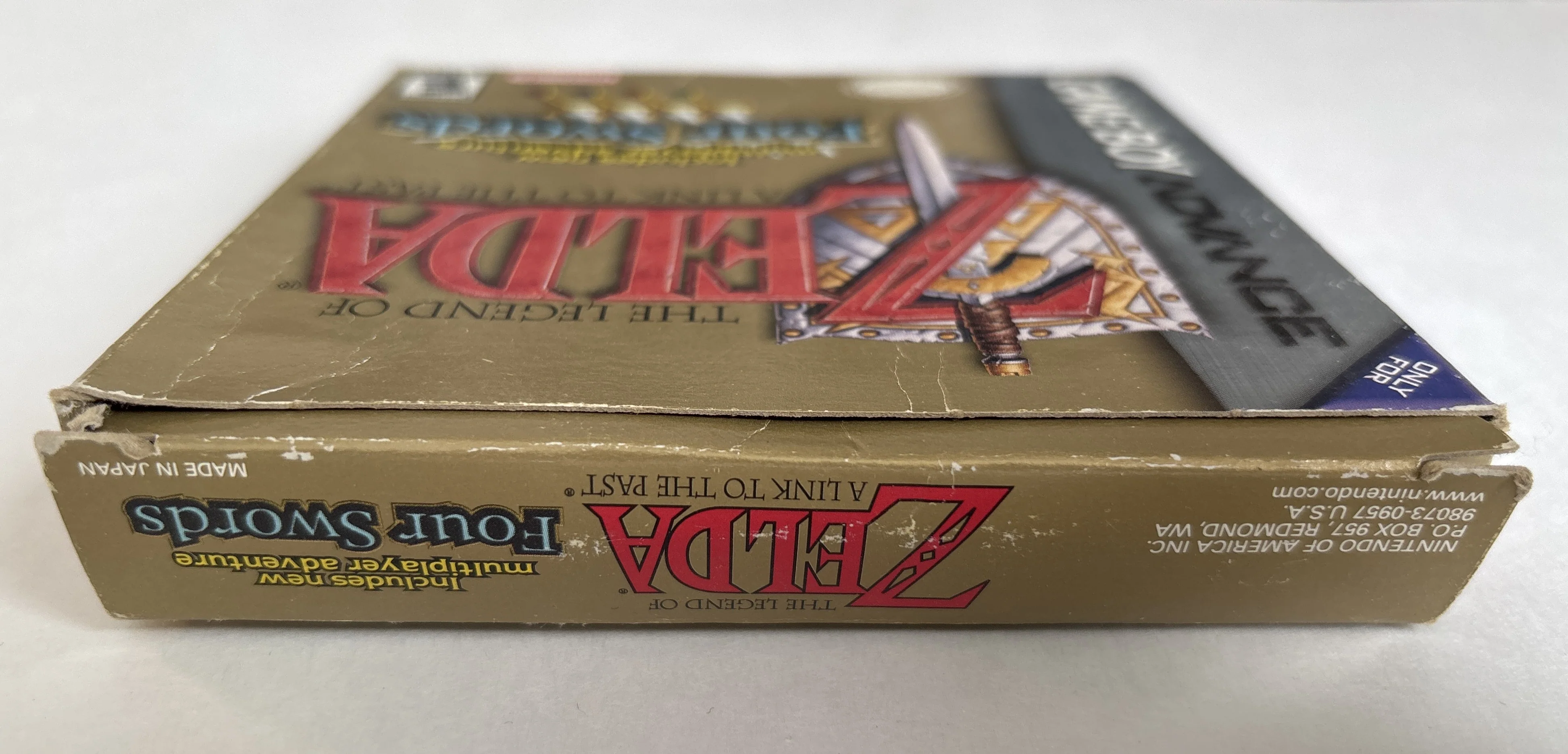 The Legend of Zelda: A Link to the Past Four Swords - Nintendo Game Boy Advance Box & Manuals Only No Game - Image 4