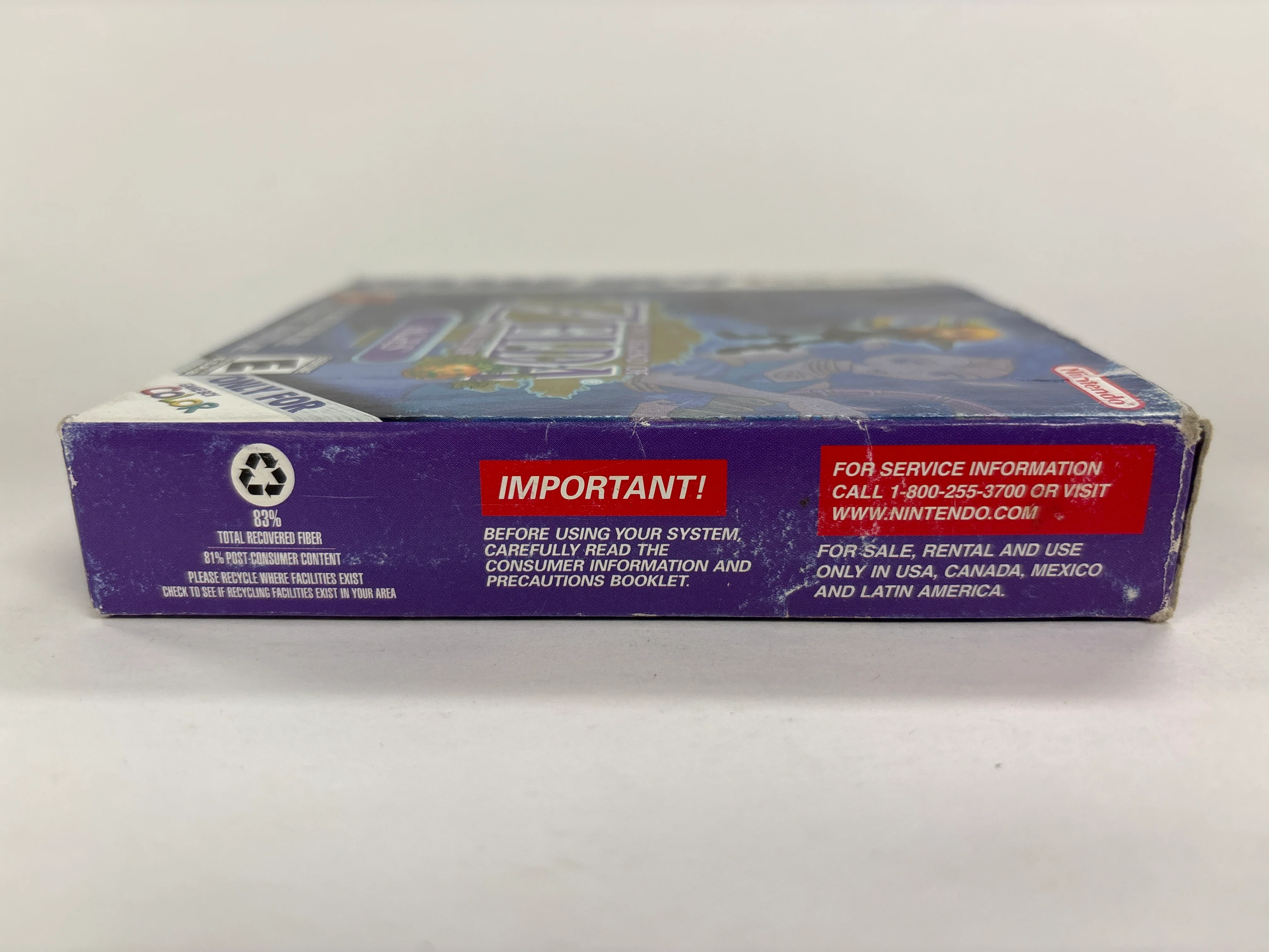 The Legend of Zelda: Oracle of Ages - Game Boy Color Box & Manuals Only No Game - Image 6