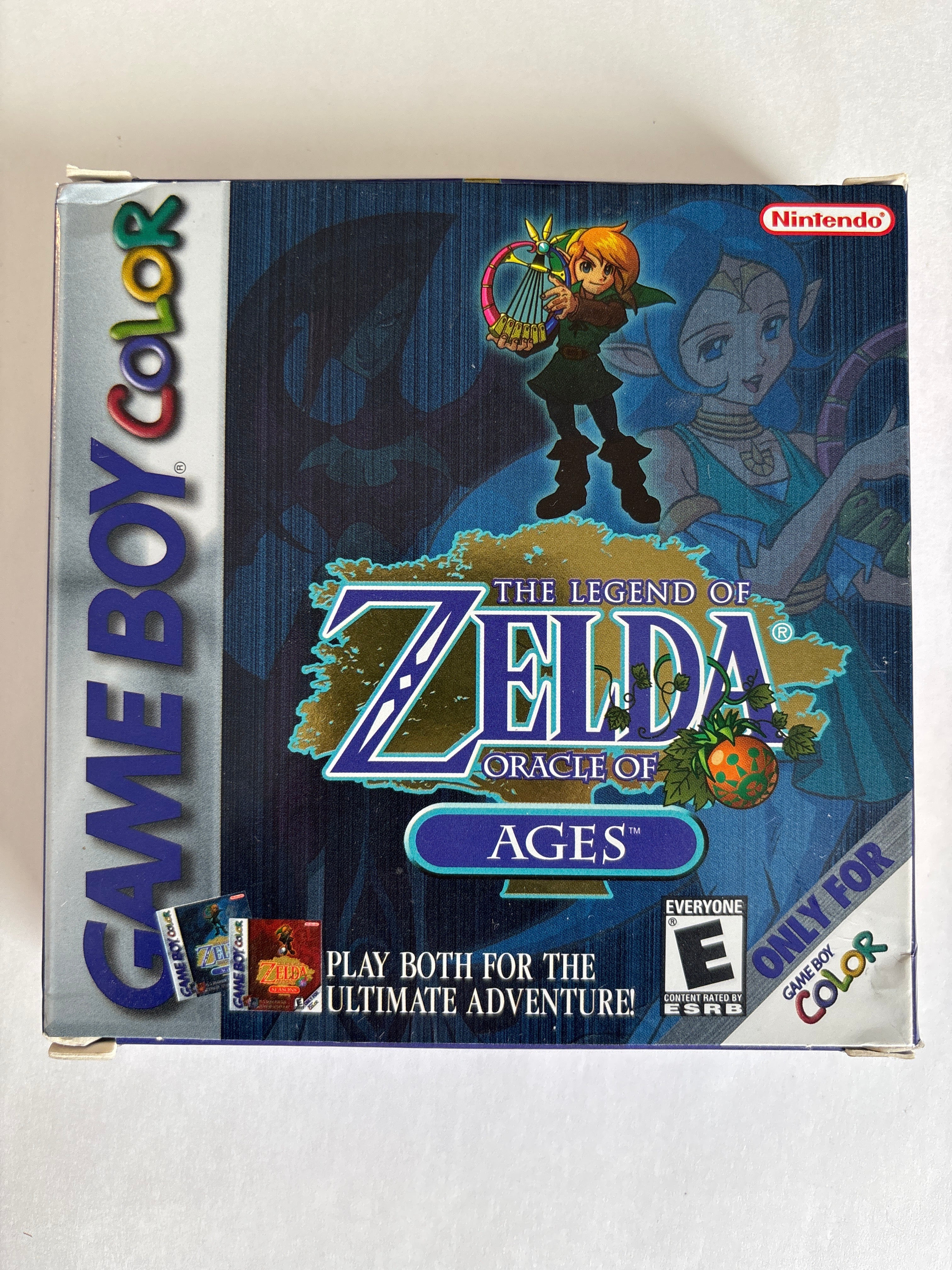 The Legend of Zelda: Oracle of Ages - Nintendo Game Boy Color Box & Manuals Only No Game - Image 2