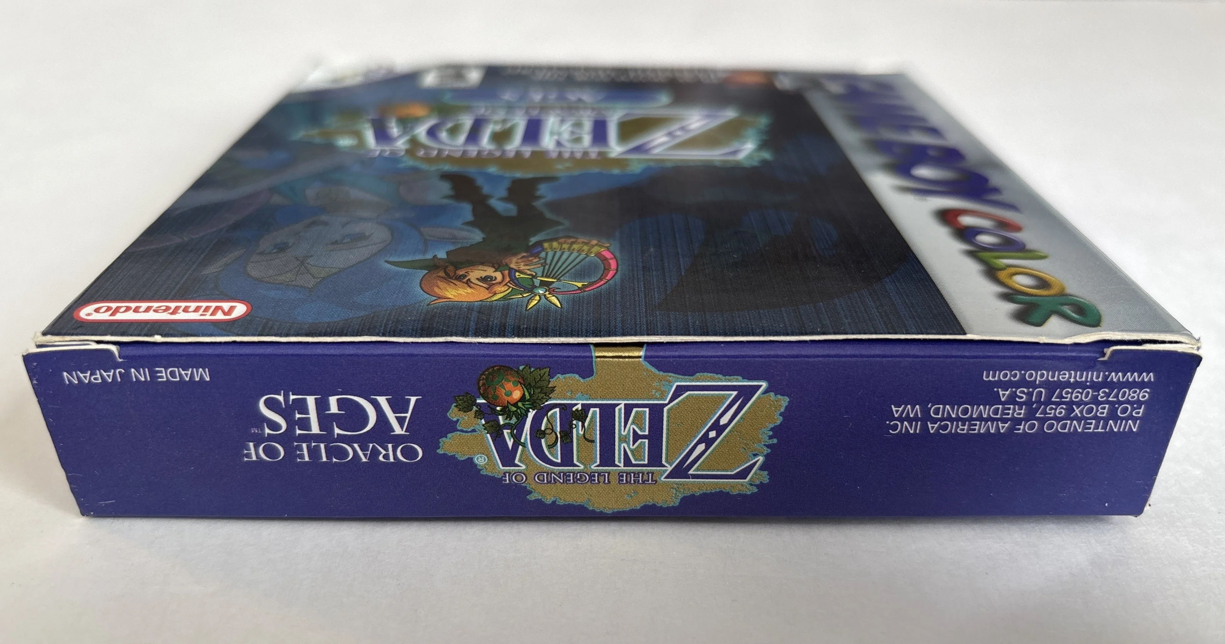 The Legend of Zelda: Oracle of Ages - Nintendo Game Boy Color Box & Manuals Only No Game - Image 4