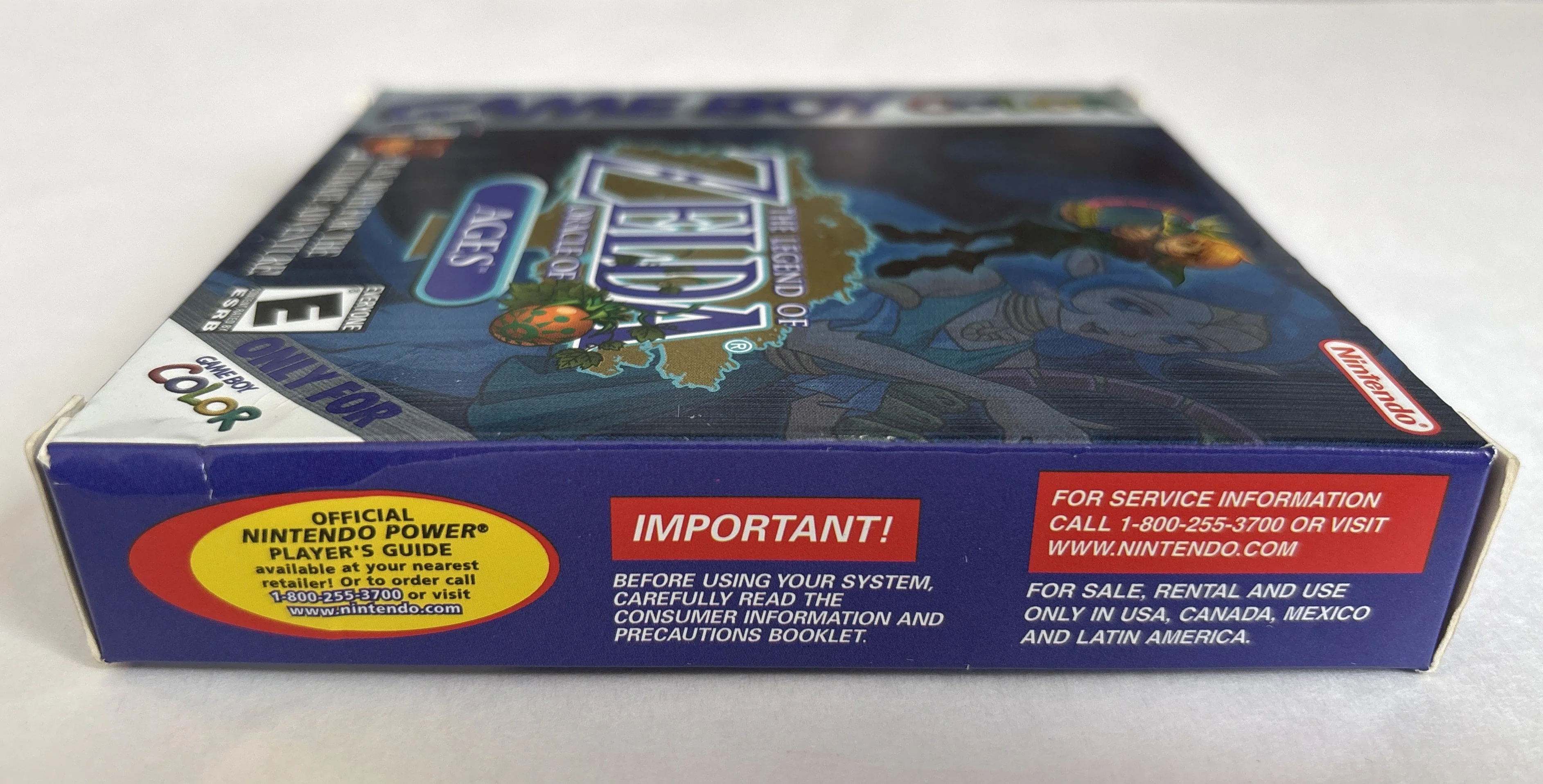 The Legend of Zelda: Oracle of Ages - Nintendo Game Boy Color Box & Manuals Only No Game - Image 7
