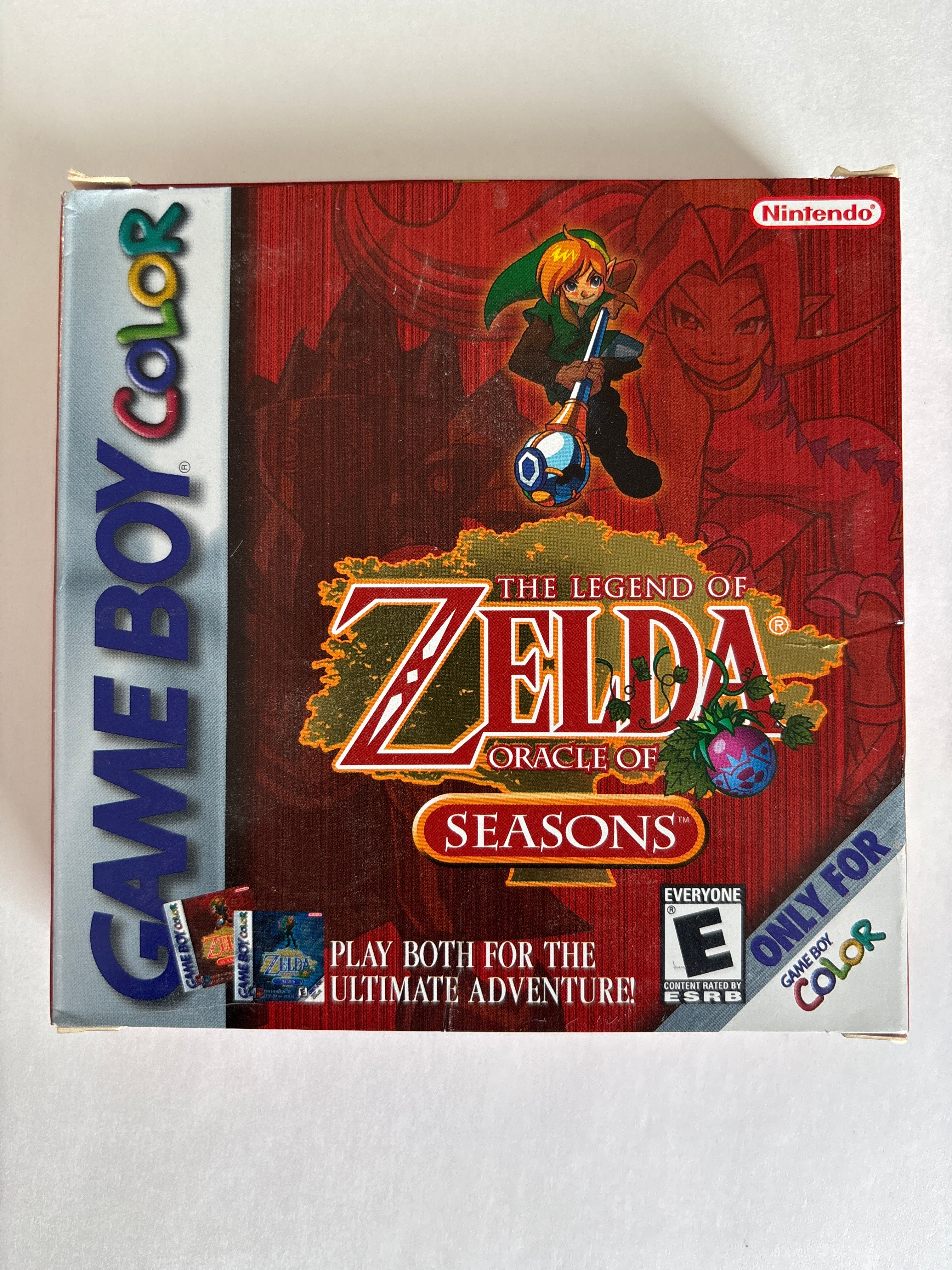 The Legend of Zelda: Oracle of Seasons - Nintendo Game Boy Color Box & Manuals Only No Game - Image 2