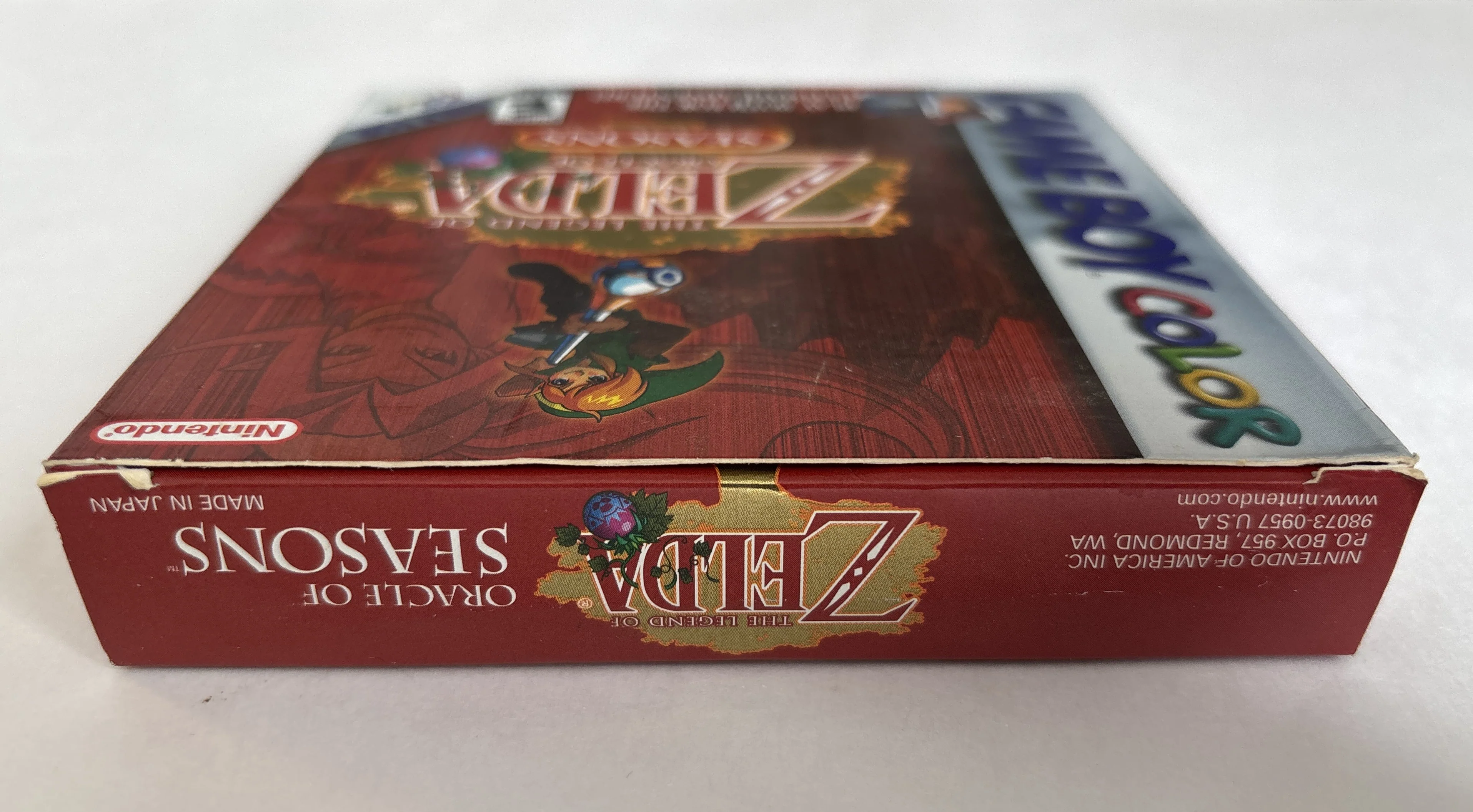 The Legend of Zelda: Oracle of Seasons - Nintendo Game Boy Color Box & Manuals Only No Game - Image 4