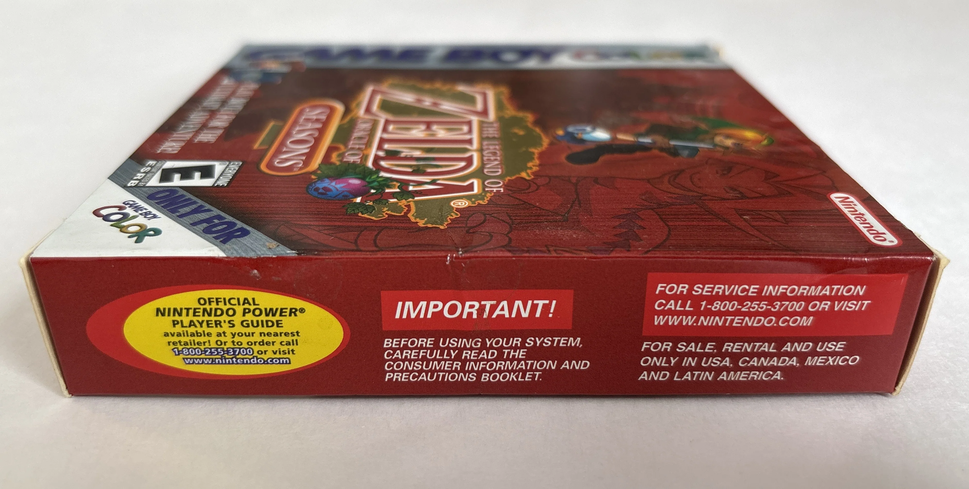The Legend of Zelda: Oracle of Seasons - Nintendo Game Boy Color Box & Manuals Only No Game - Image 7