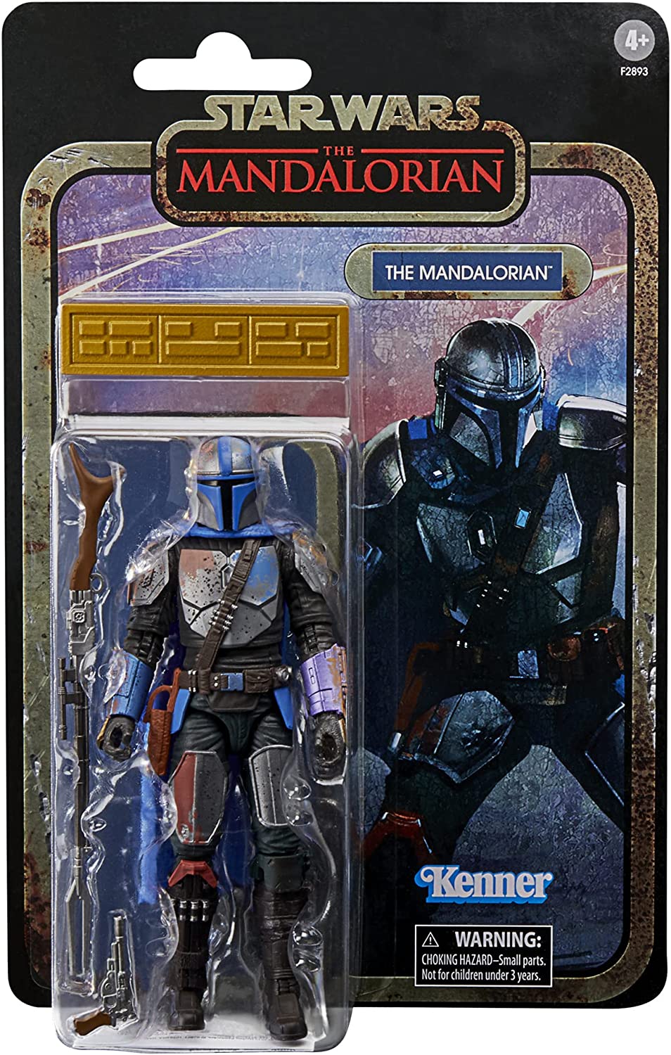 Star Wars: The Black Series - The Mandalorian Blue (Credit Collection) Action Figure - Image 2