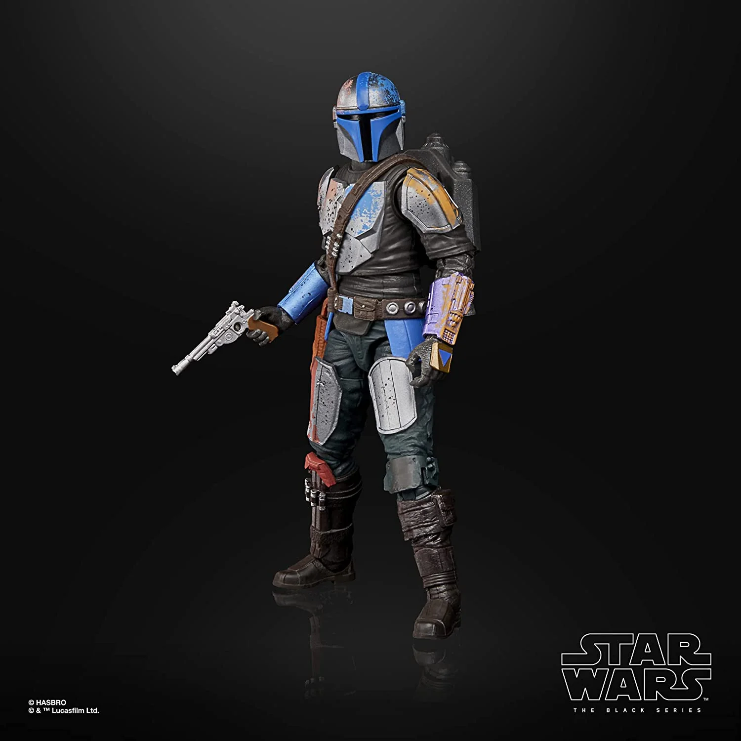 Star Wars: The Black Series - The Mandalorian Blue (Credit Collection) Action Figure - Image 8