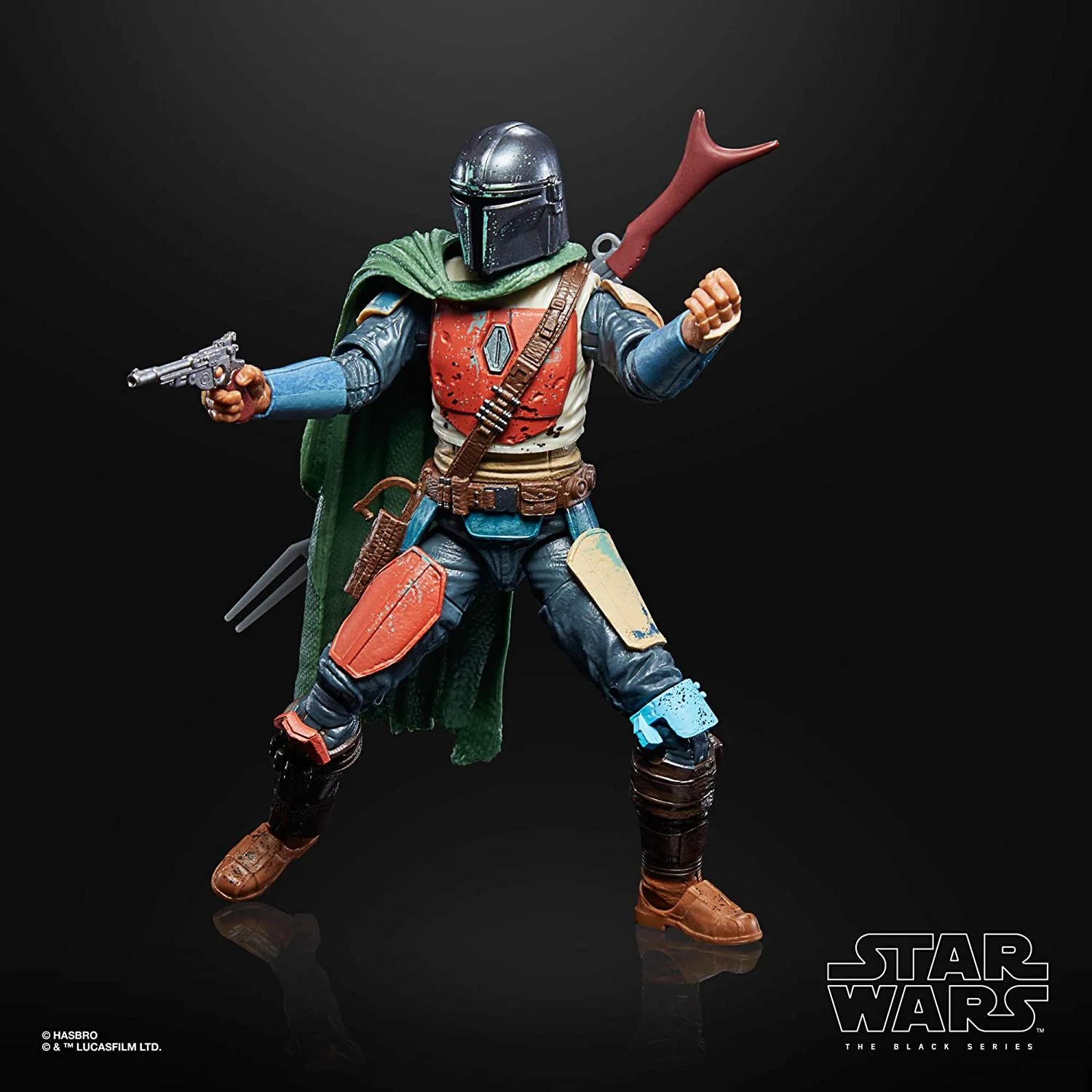 Star Wars: The Black Series - The Mandalorian (Red Credit Collection) Action Figure - Image 5