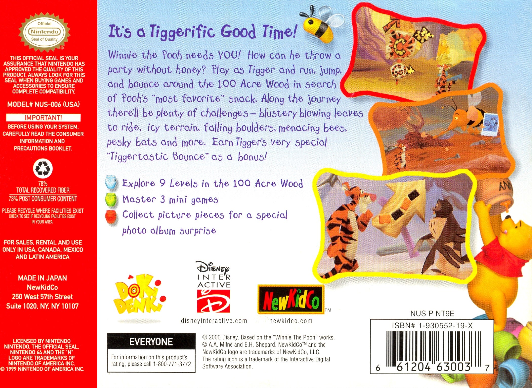 Tigger's Honey Hunt - Nintendo 64 - Image 2
