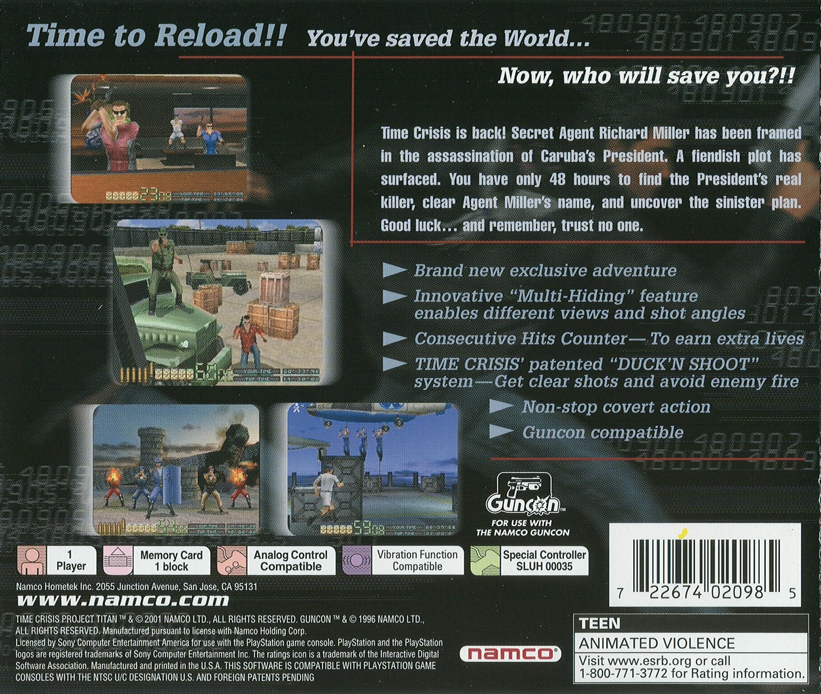 Time Crisis Project Titan - PlayStation - Image 2