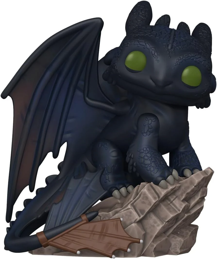 Funko Pop! How to Train Your Dragon Live Action Toothless Deluxe Vinyl Figure #1792 - Image 2