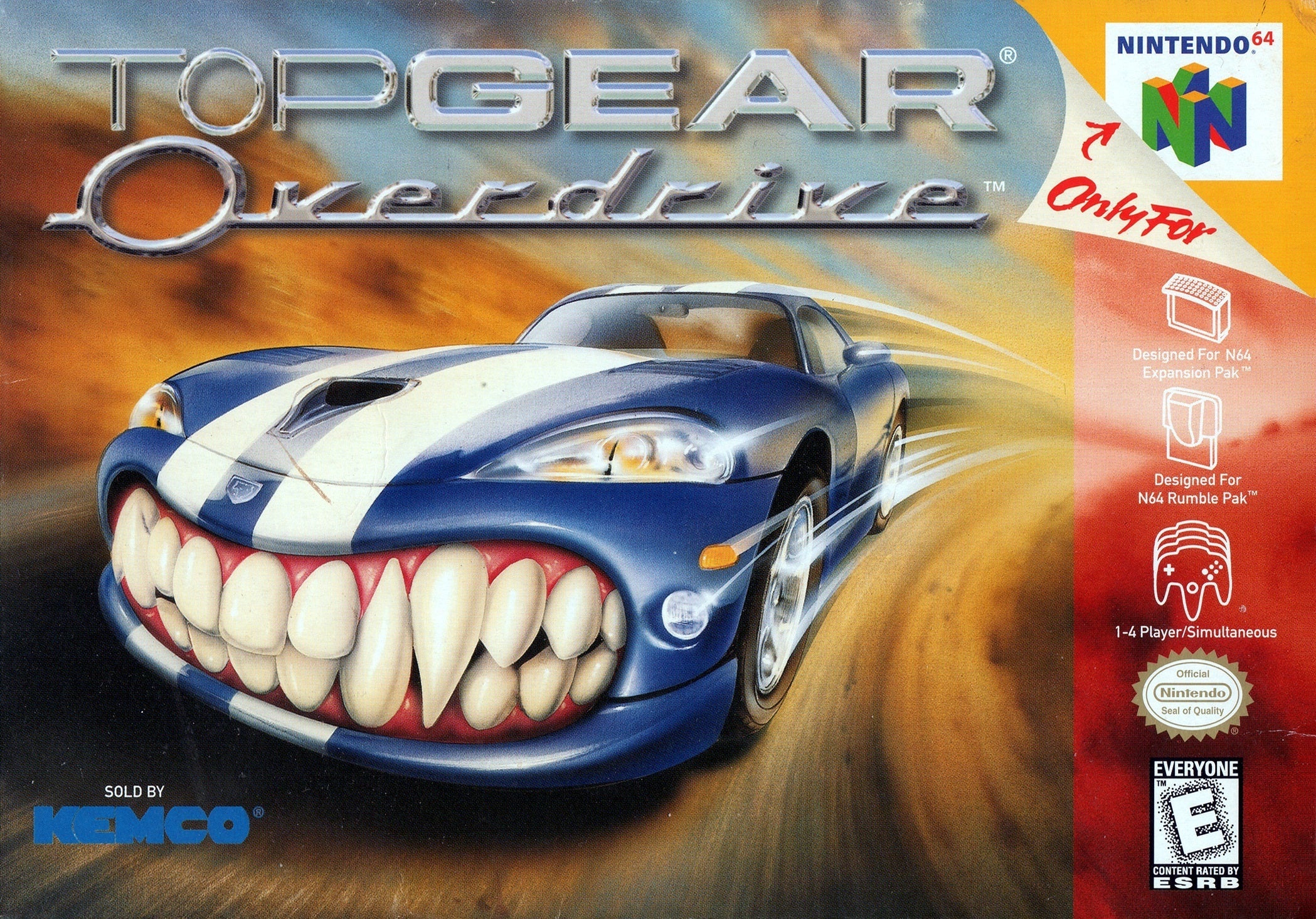 Top Gear Overdrive - Nintendo 64