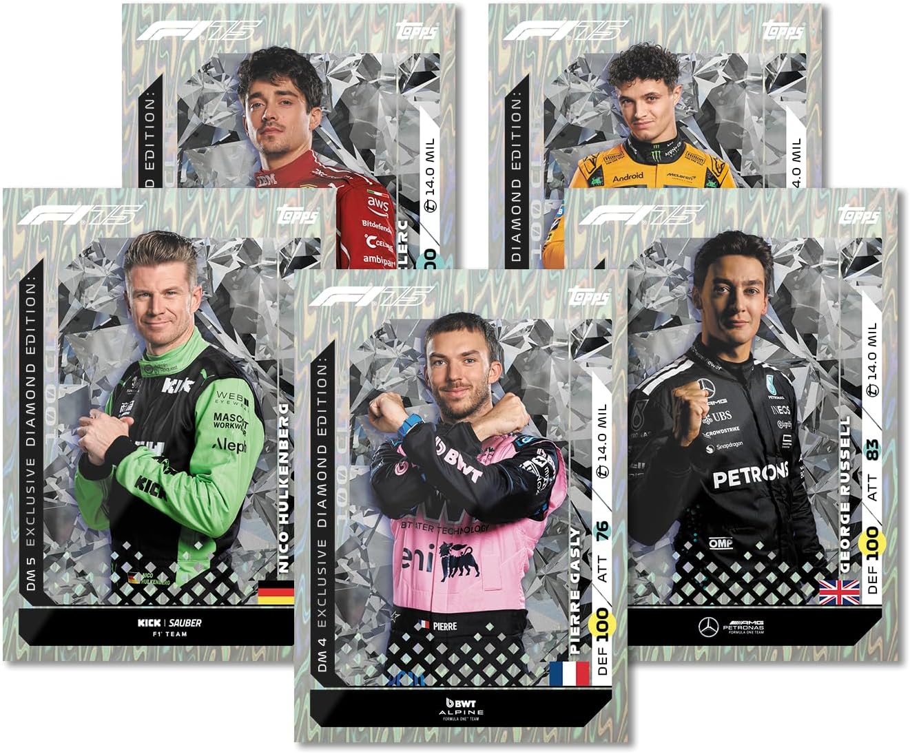 Topps Turbo Attax F1 2025: Mega Tin Diamond Edition - Image 3