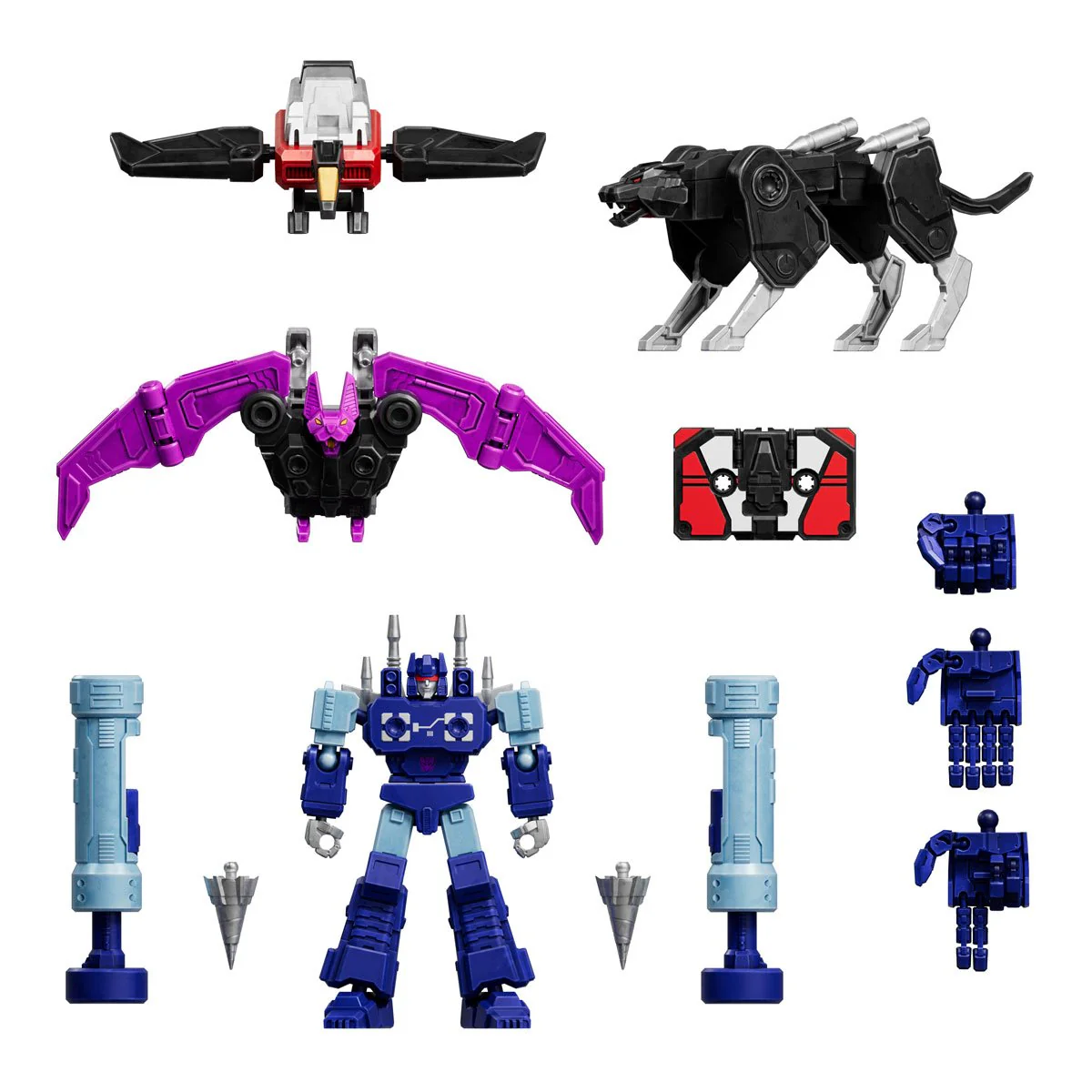 Transformers Action Edition G1 Soundwave AE03 Blokees Model Kit - Image 4