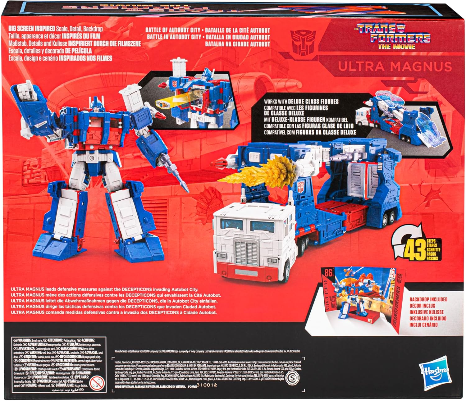 Transformers Studio Series 86 Commander Ultra Magnus - Image 2
