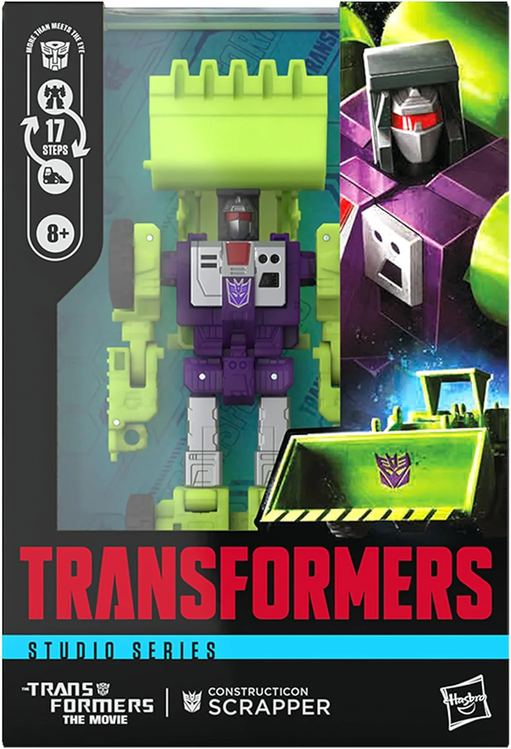 Transformers Studio Series Voyager Class Transformers: The Movie Constructicon Scrapper