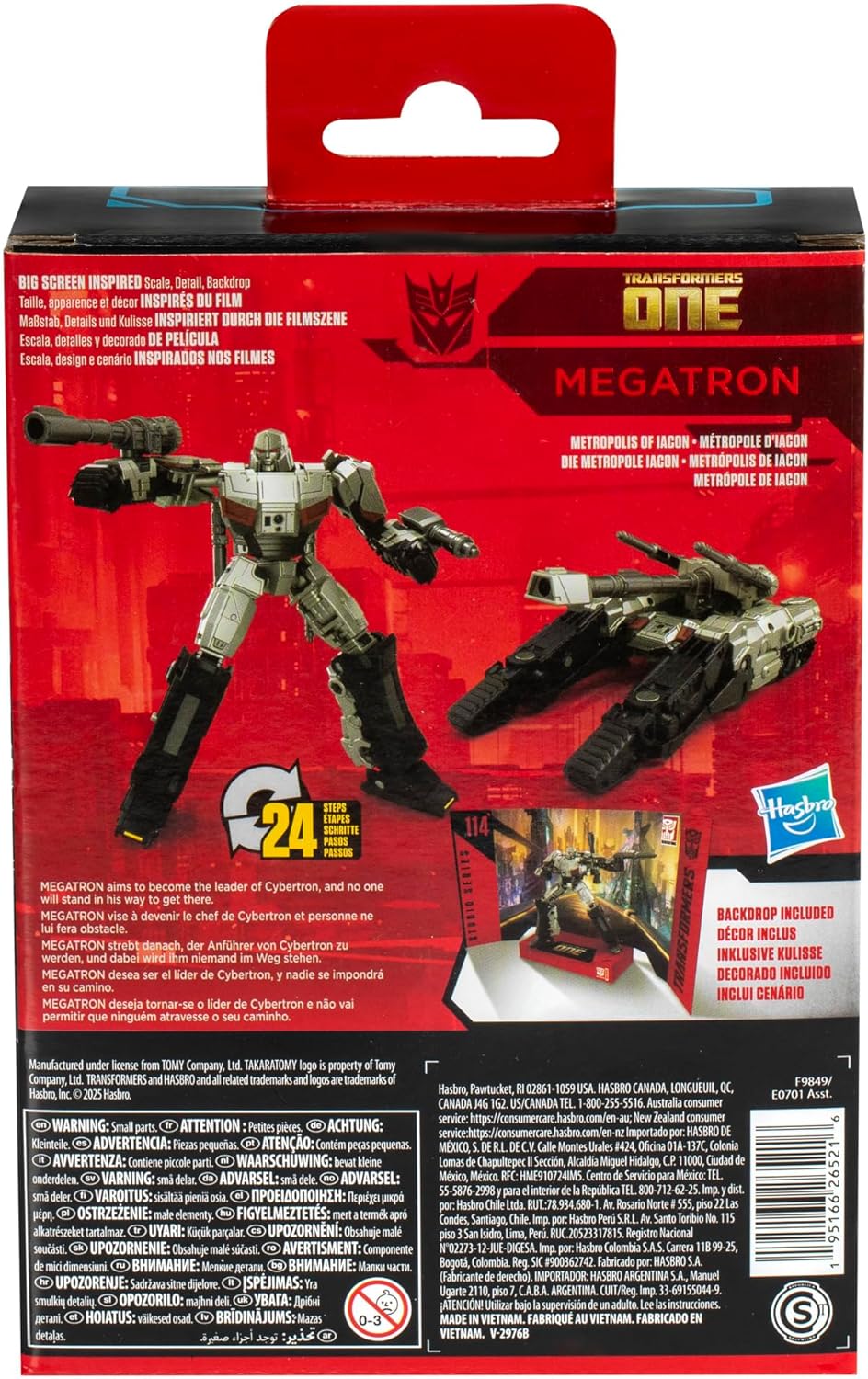 Transformers Toys Studio Series Deluxe Transformers One Megatron - Image 2