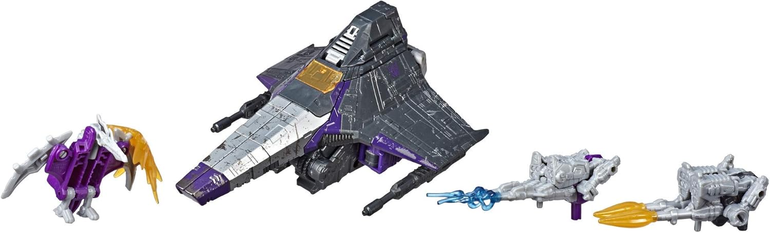 Transformers Generations War for Cybertron Siege Voyager WFC-S27 Decepticon Phantomstrike Squadron 4 - Image 3