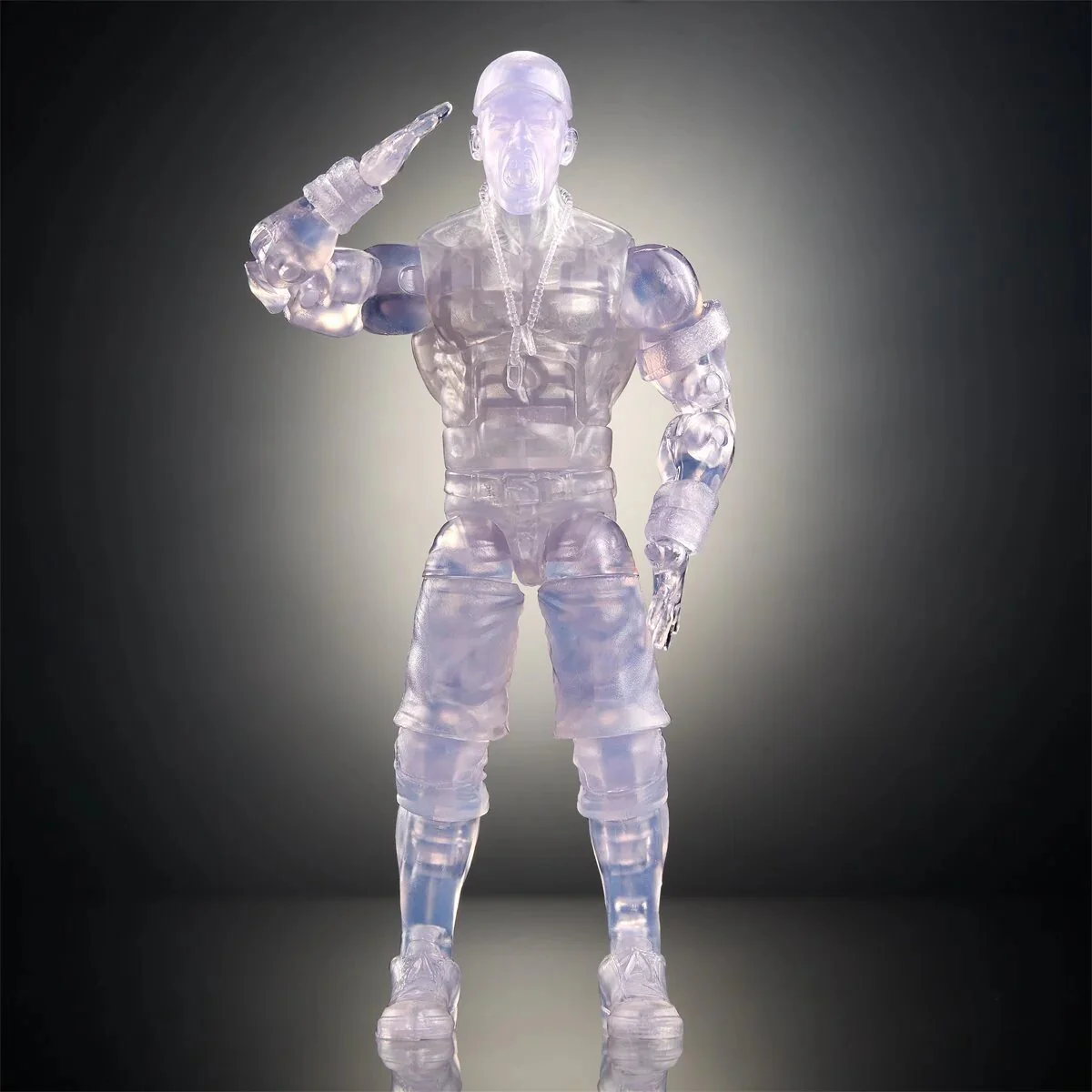 WWE Elite Collection Transparent John Cena Collector's Edition Action Figure - Image 7
