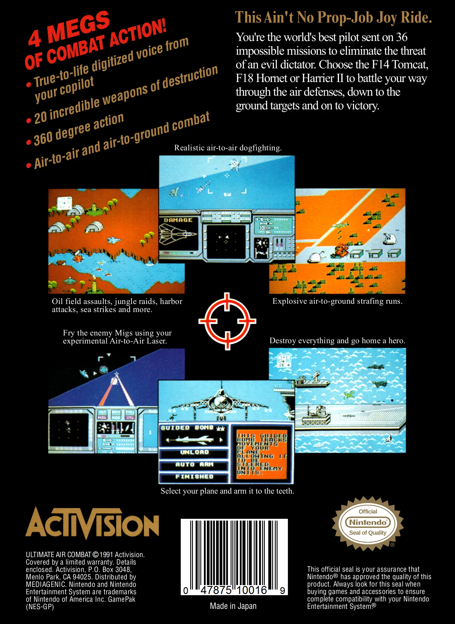 Ultimate Air Combat - NES - Image 2