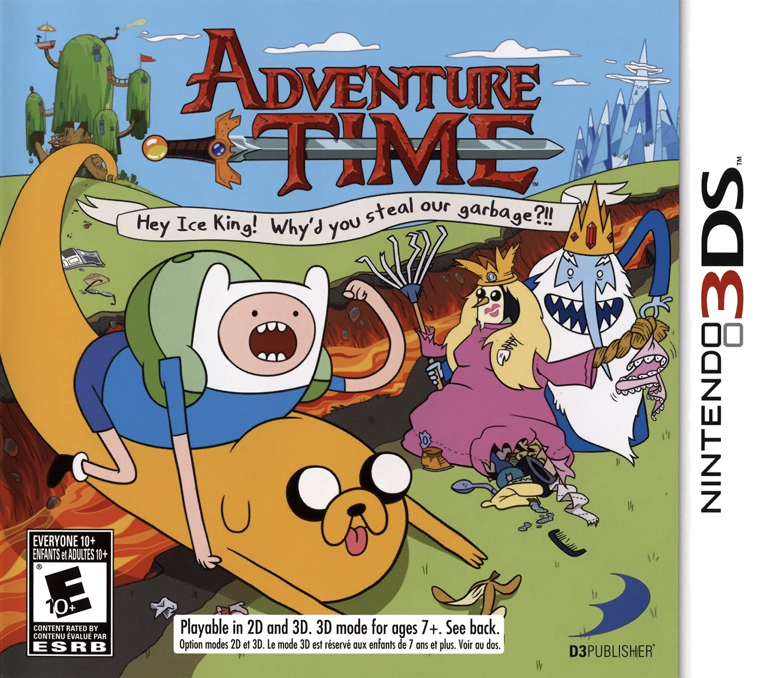 Adventure Time: Hey Ice King! Why'd you steal our garbage?!!