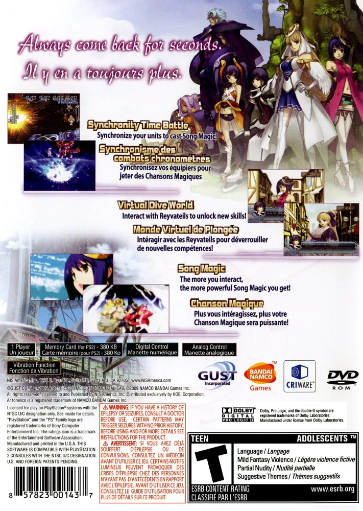Ar Tonelico 2 Melody of MetaFalica - Image 2