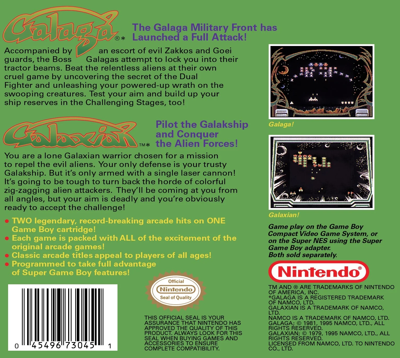 Arcade Classic 3: Galaga / Galaxian - Image 2