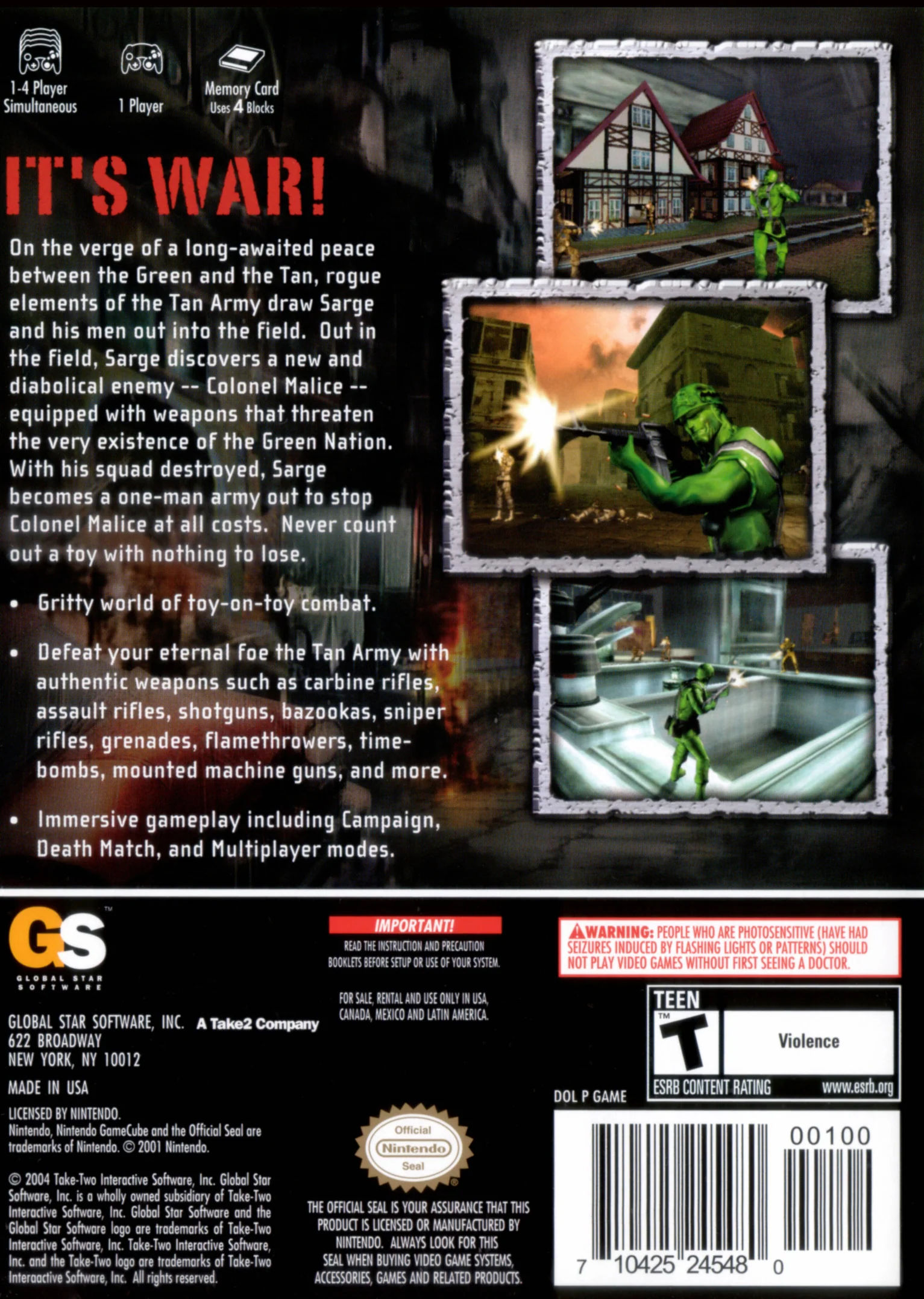 Army Men Sarge's War - Image 2