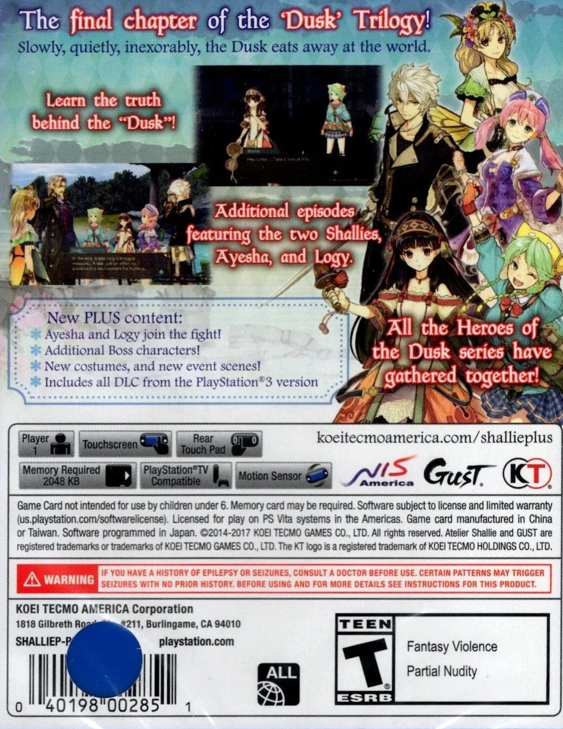 Atelier Shallie Plus: Alchemists of the Dusk Sea - Image 2