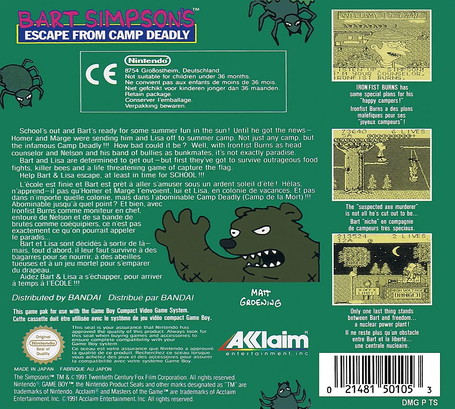 Bart Simpsons Escape from Camp Deadly - Image 2