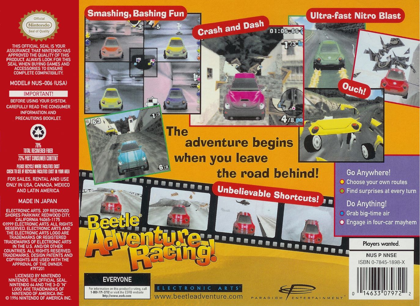 Beetle Adventure Racing - Nintendo 64 - Image 2