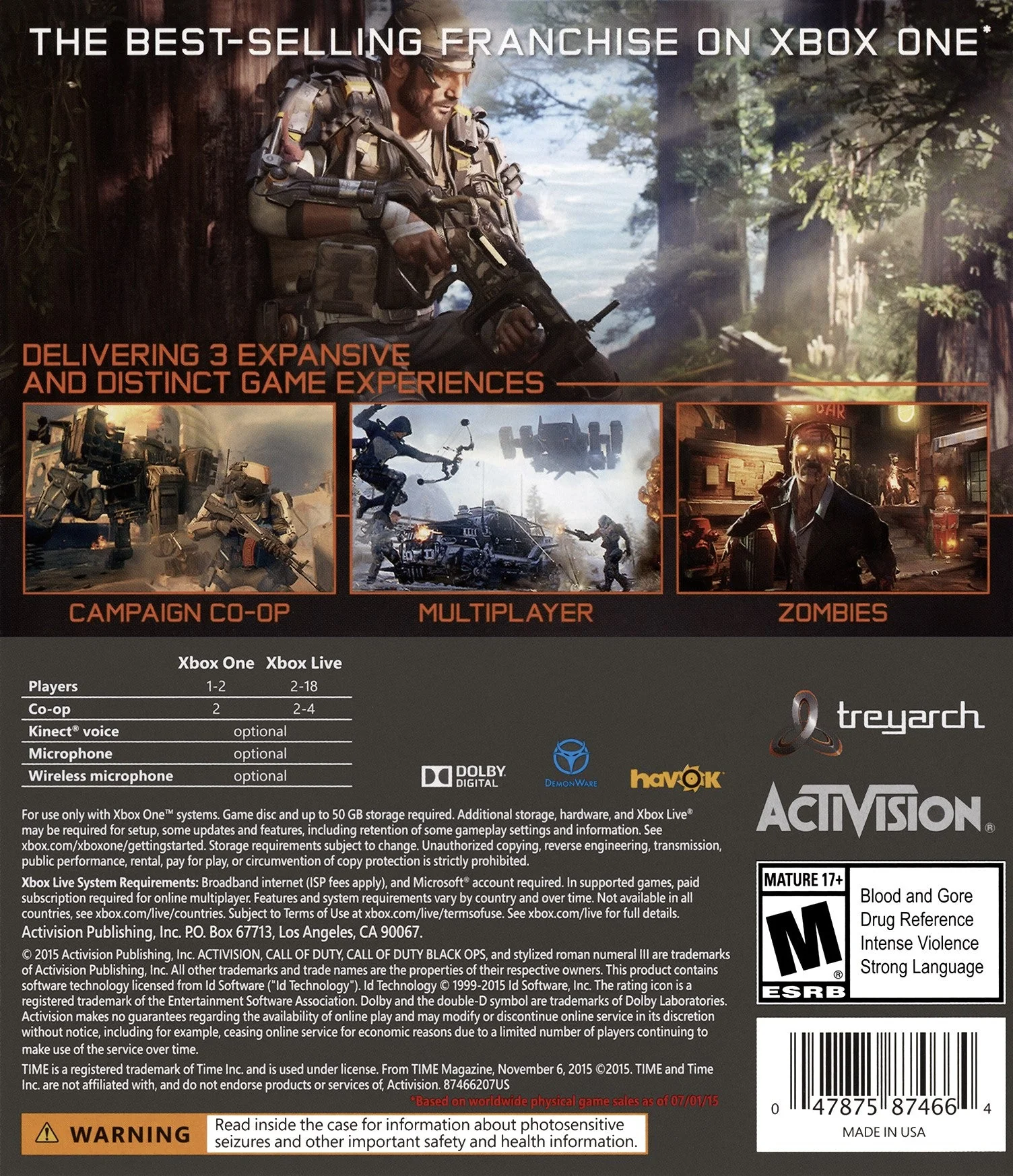 Call of Duty: Black Ops III Standard Edition - Image 2