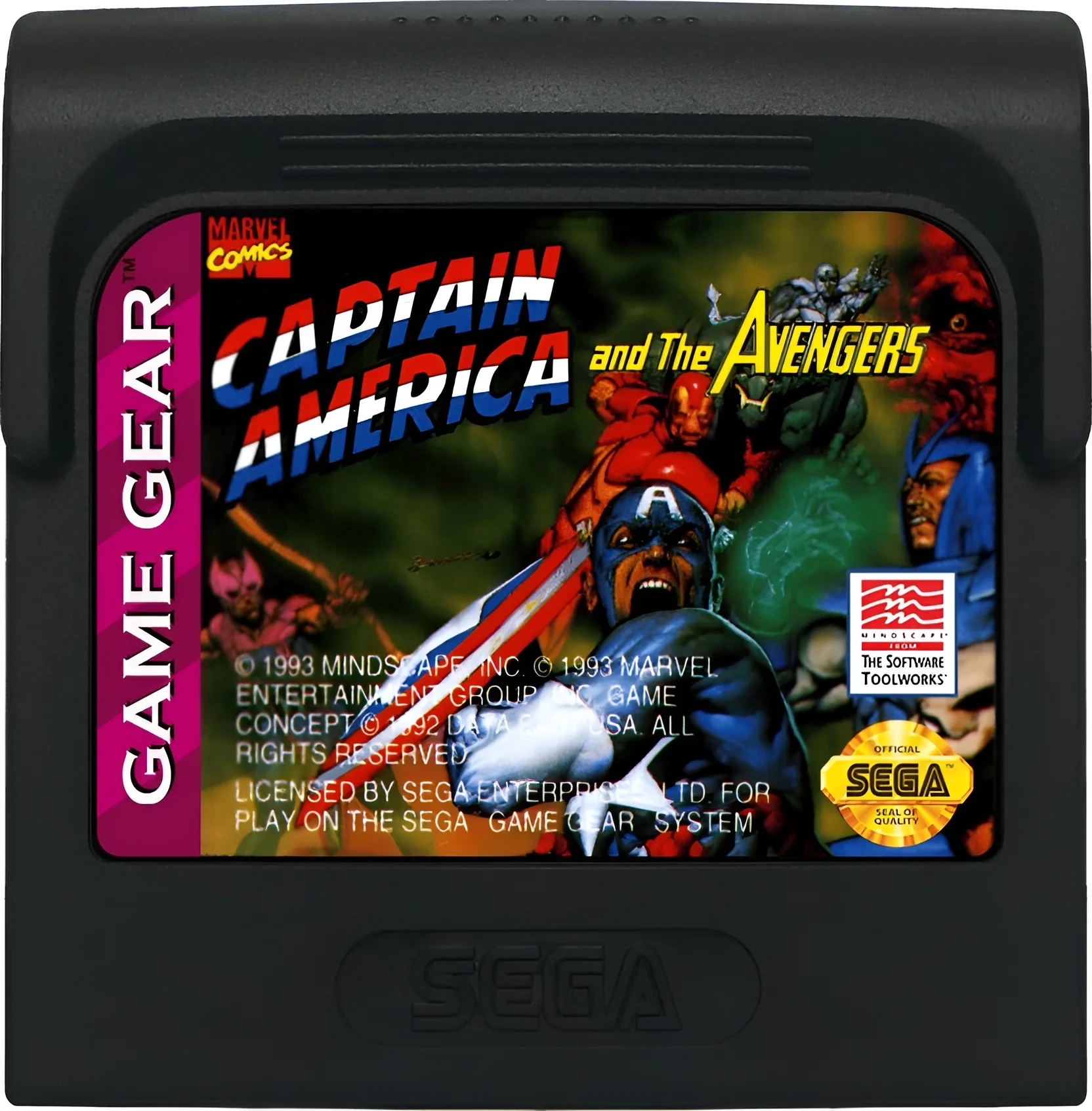 Captain America and the Avengers - Sega Game Gear - Image 3