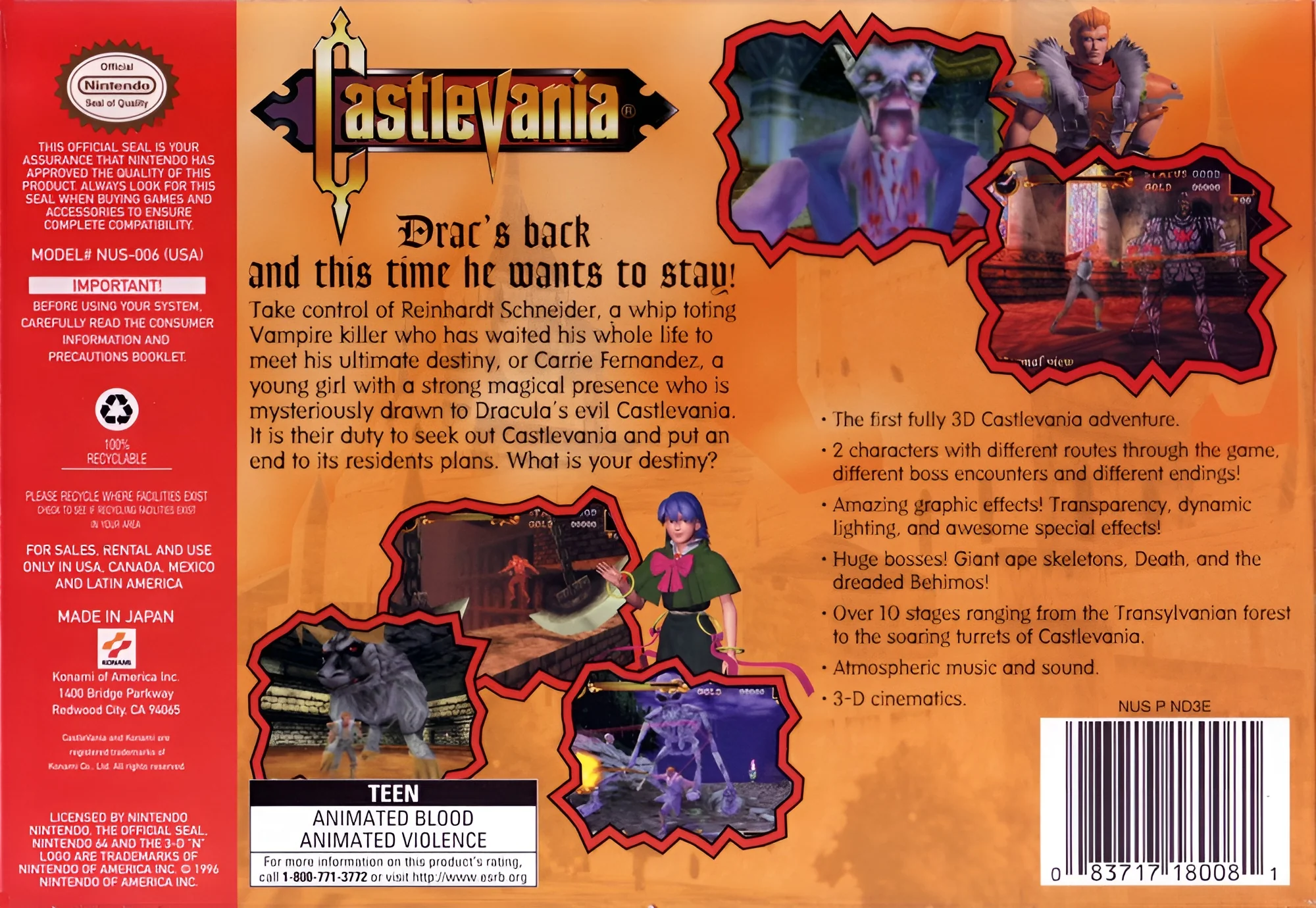 Castlevania 64 - Nintendo 64 - Image 2