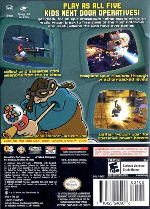 Codename Kids Next Door Operation VIDEOGAME - Image 2
