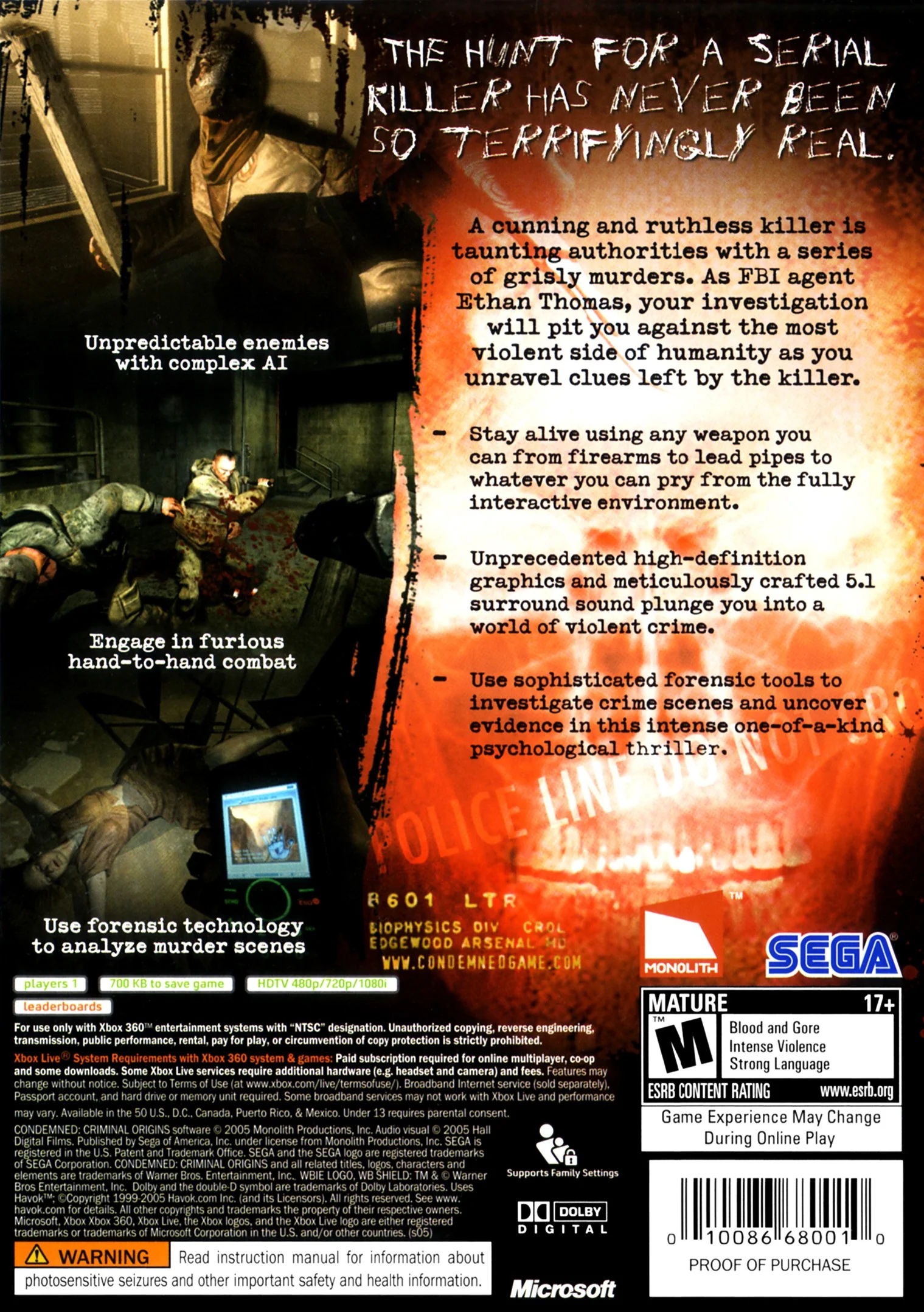 Condemned: Criminal Origins - Image 2