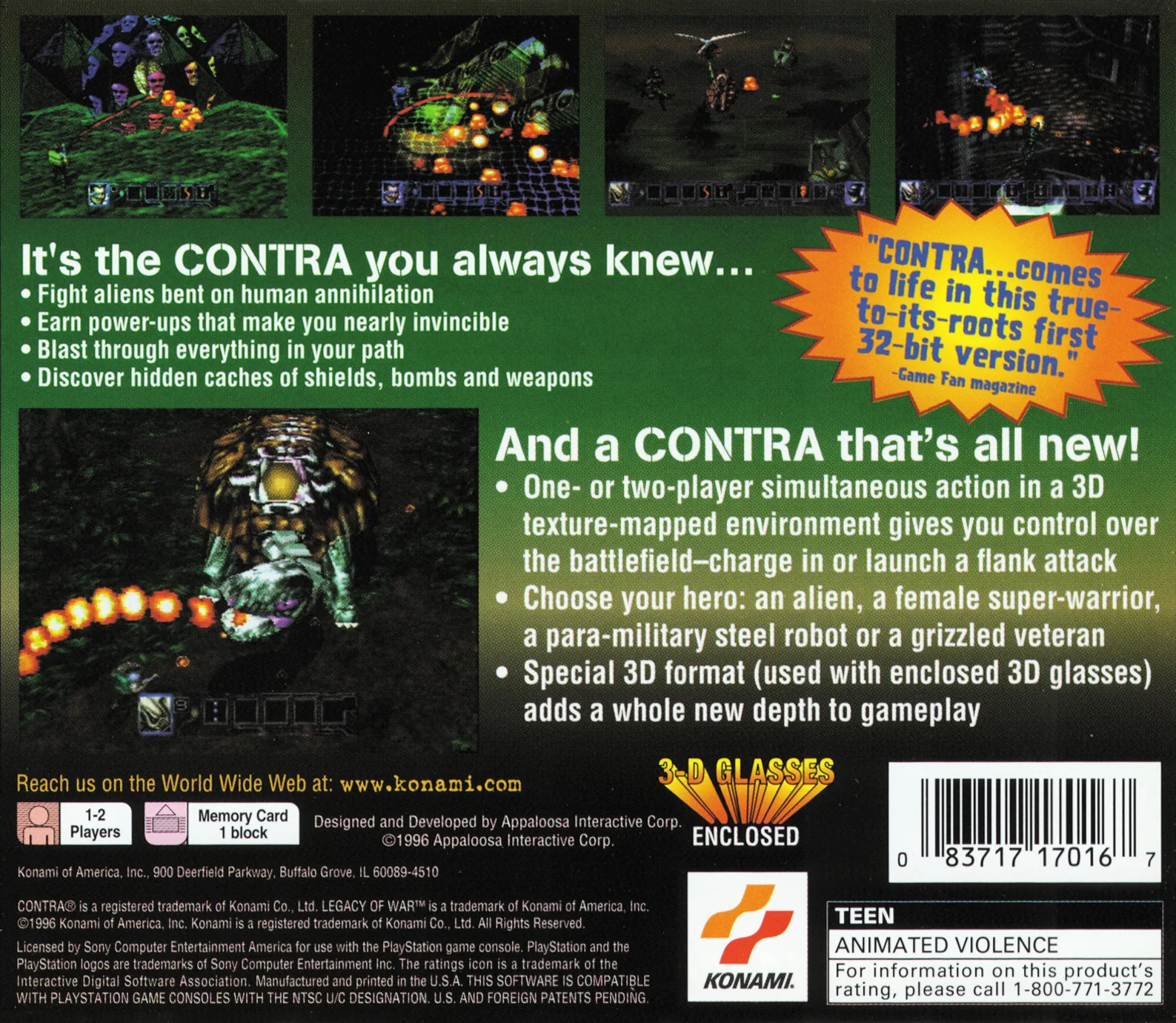 Contra Legacy of War - Image 2