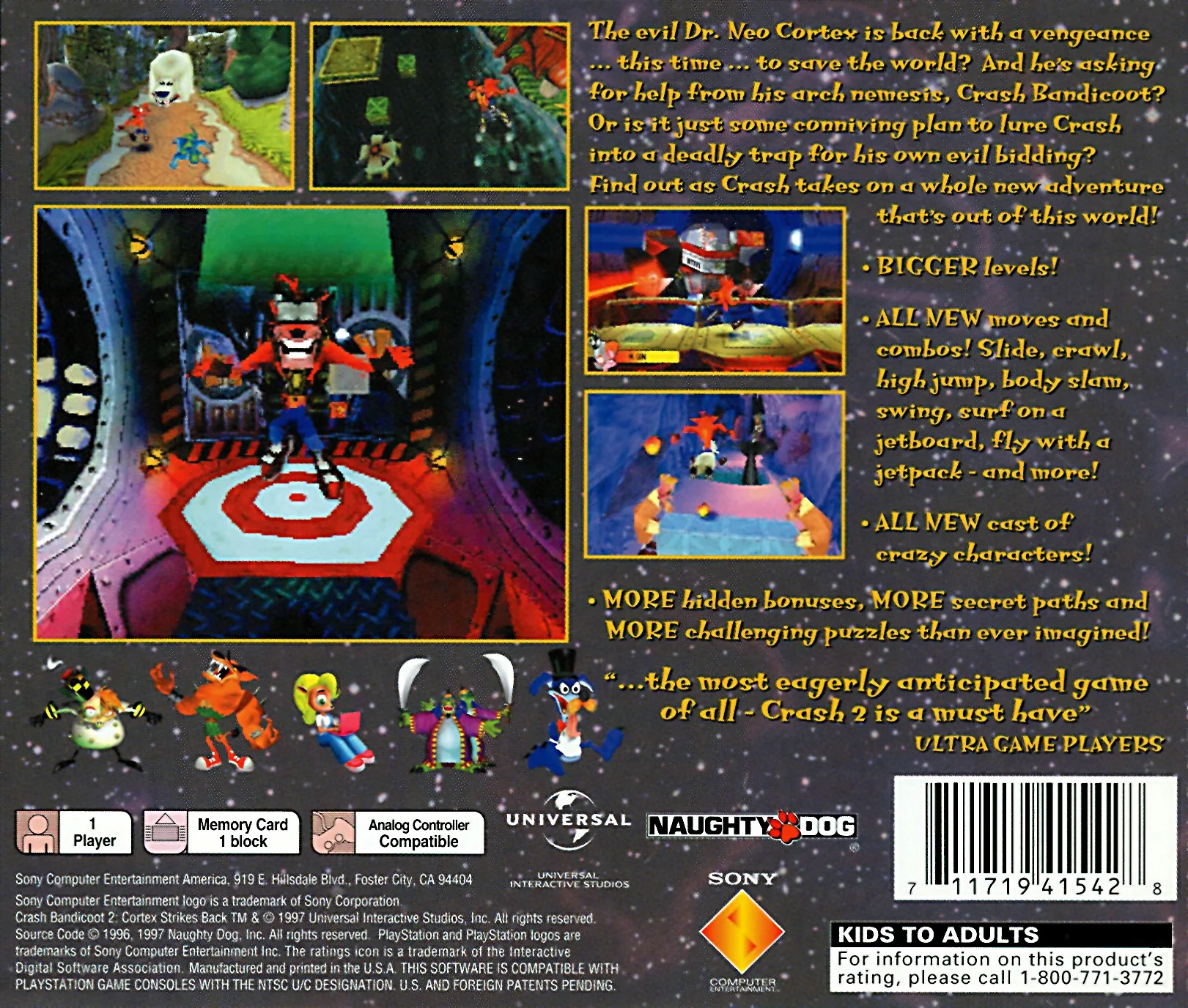 Crash Bandicoot 2: Cortex Strikes Back - Image 2