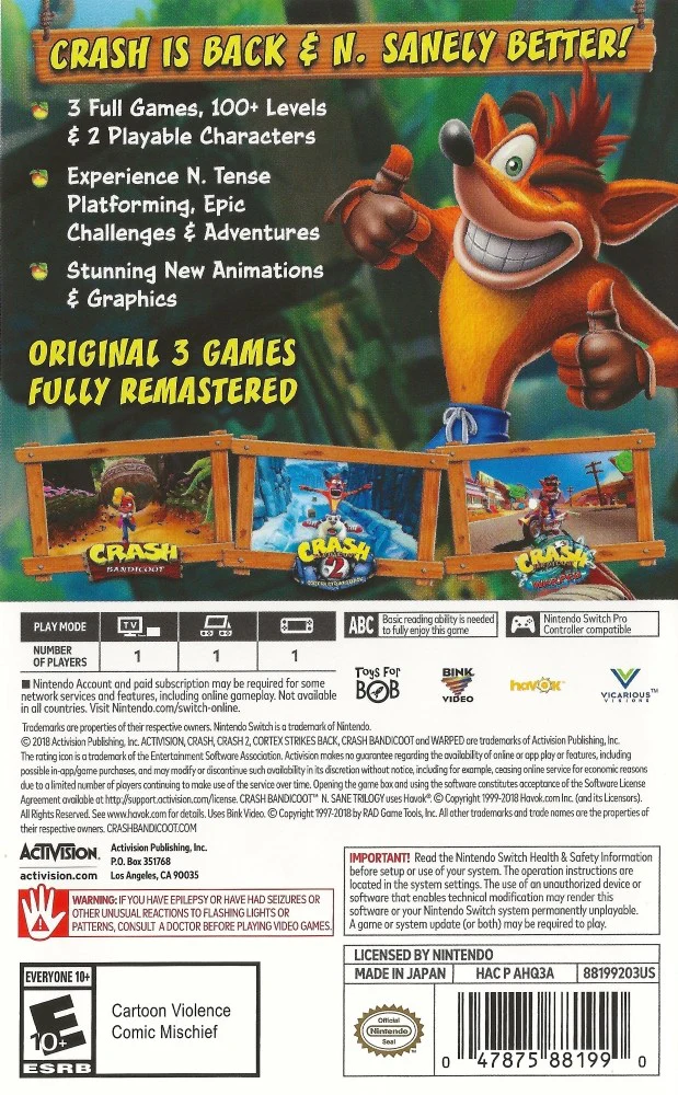 Crash Bandicoot N. Sane Trilogy - Image 2